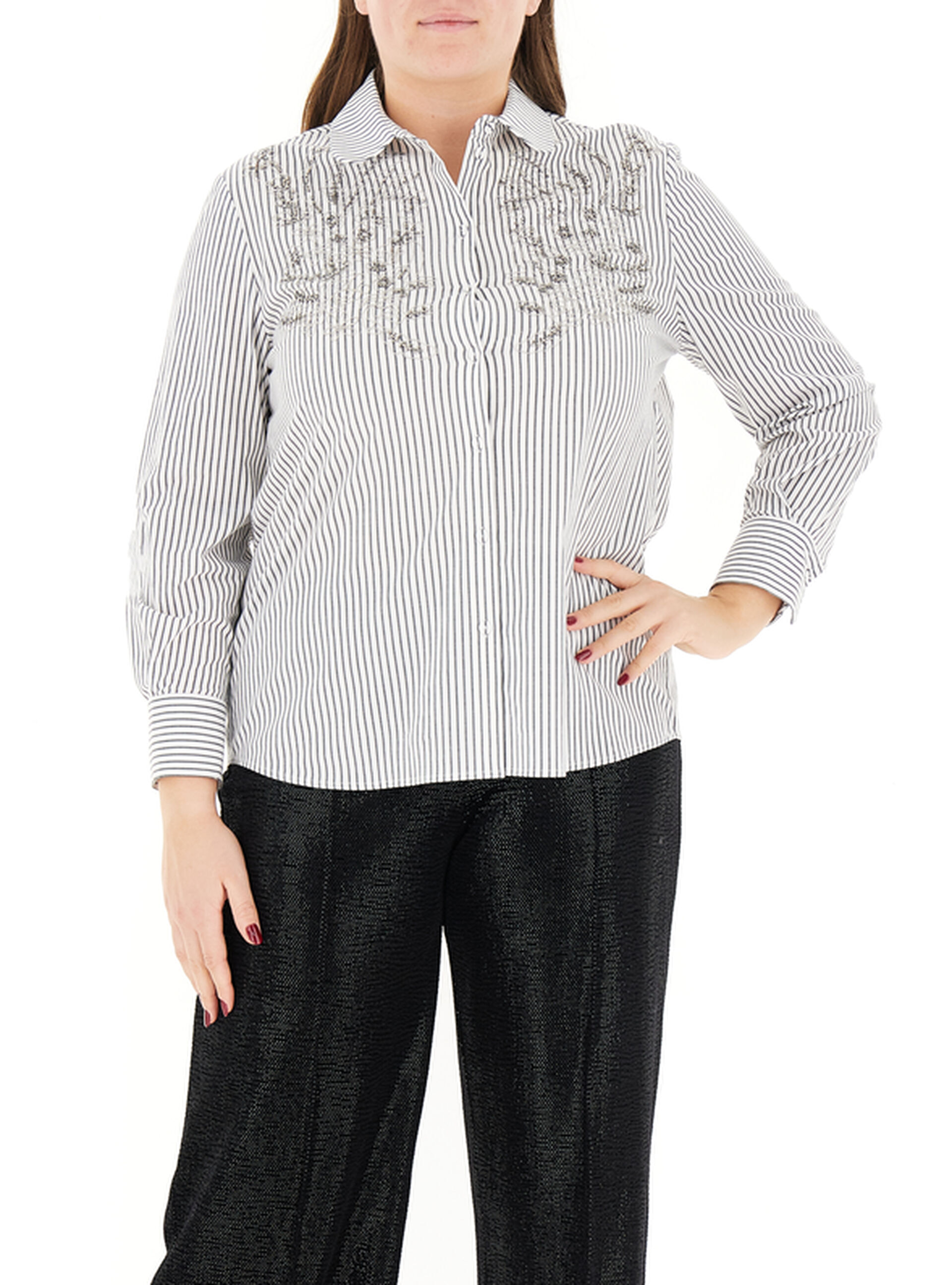 Camicia a righe COLLECTION BIANCO 54