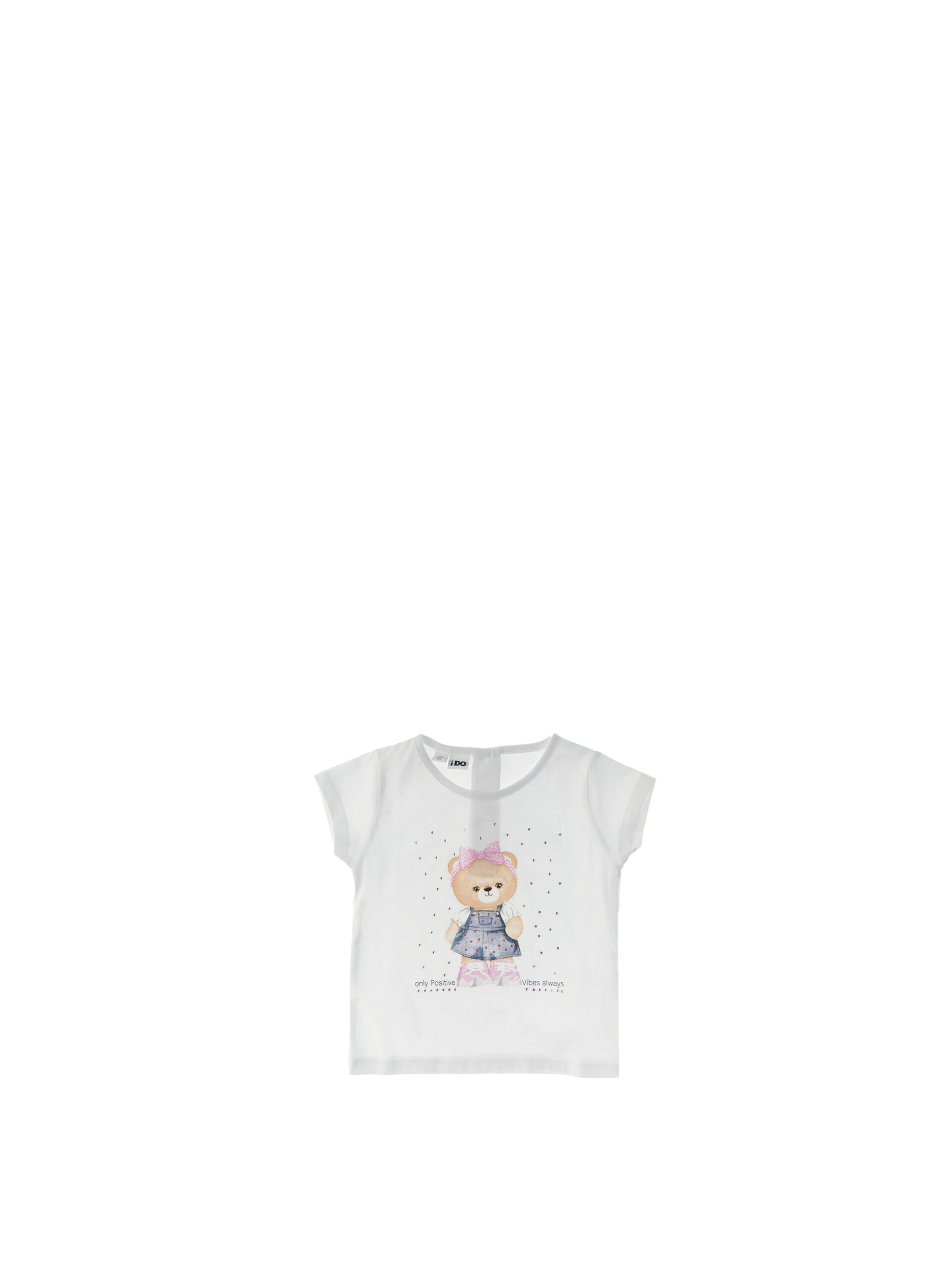 IDO T-shirt girocollo PANNA 3A