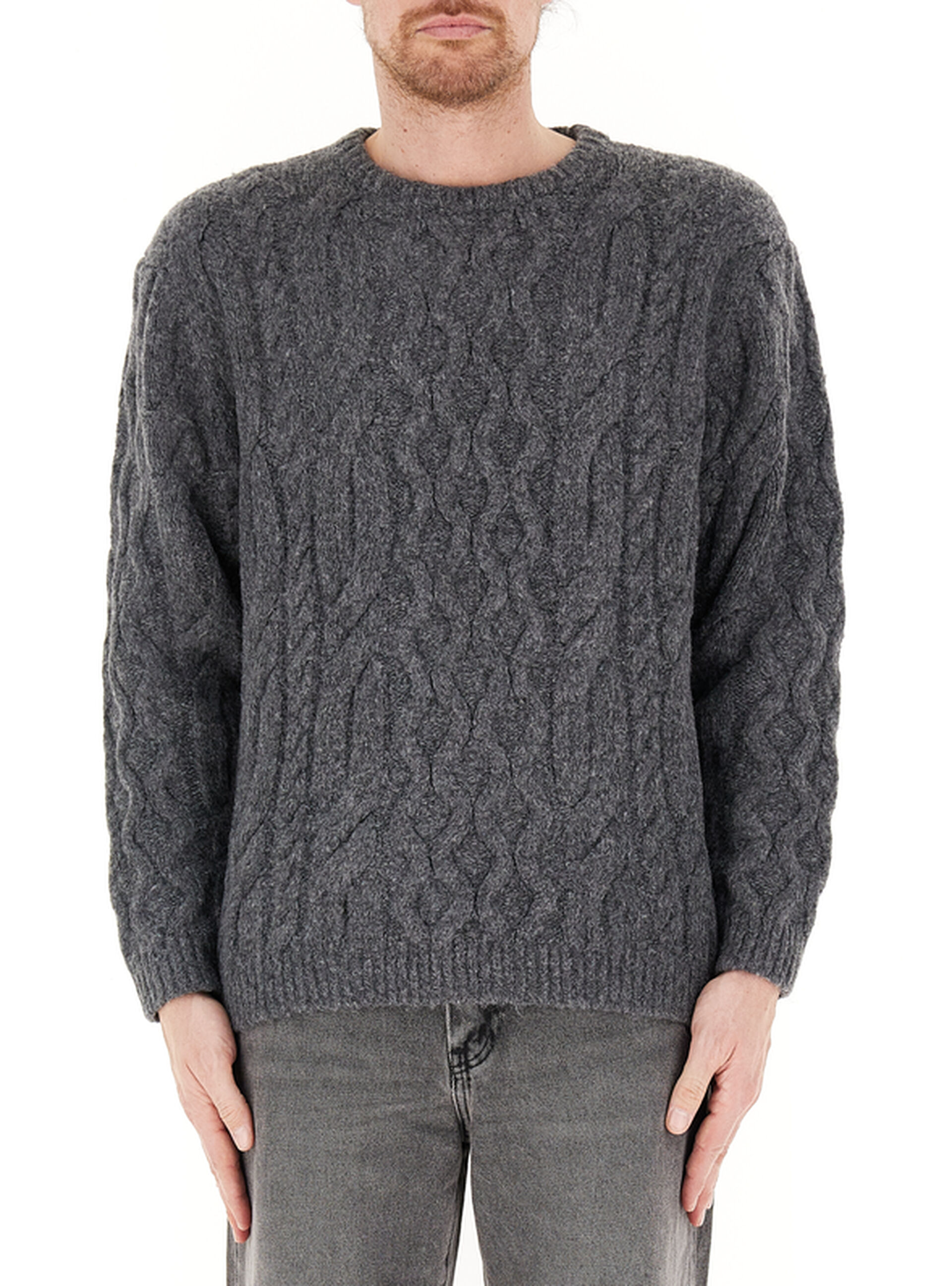 Maglione a trecce LEVI'S GRIGIO S