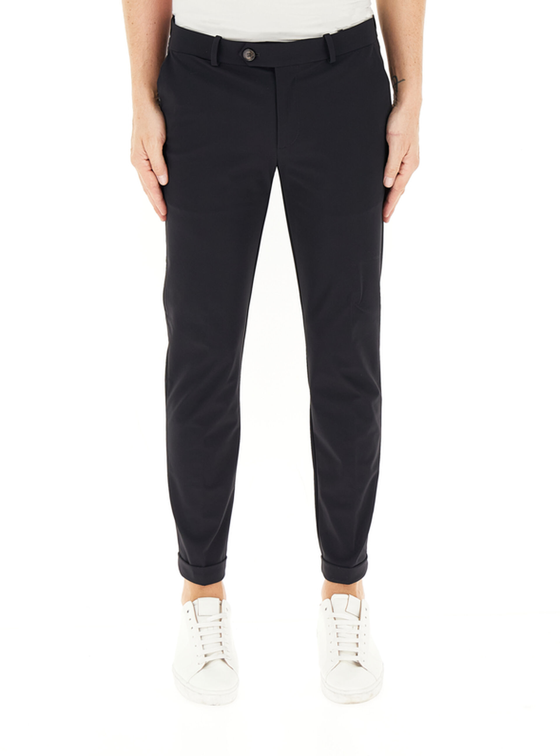 Pantalone tessuto tecnico NERO 50