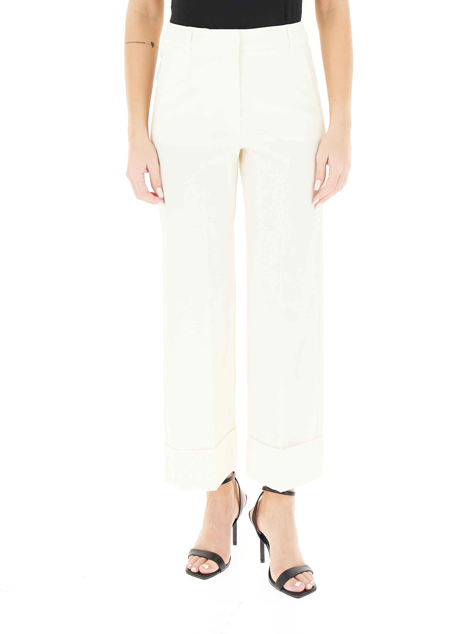 Pantalone misto cotone BURRO 42