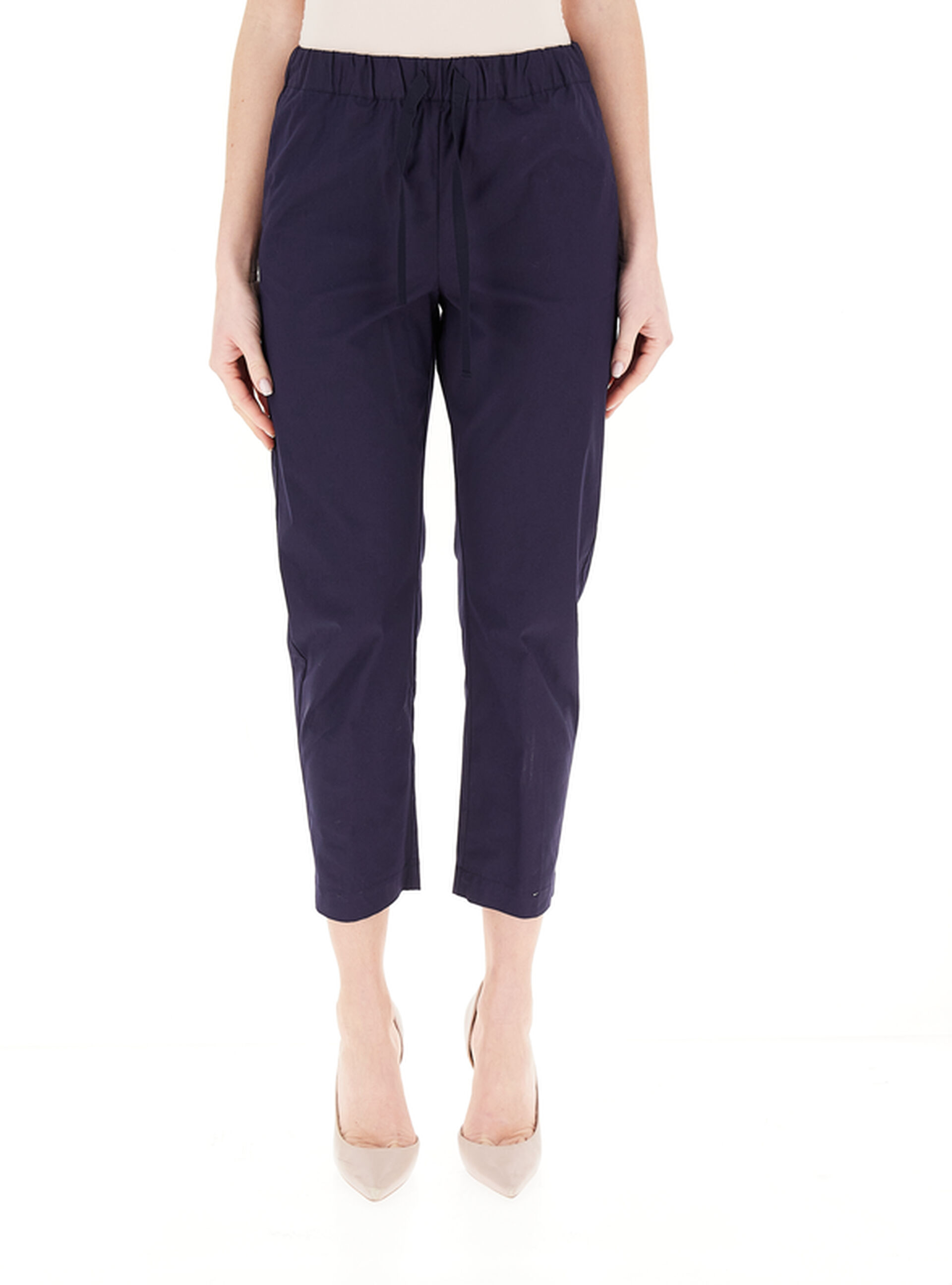 Pantalone a sigaretta BLU NAVY