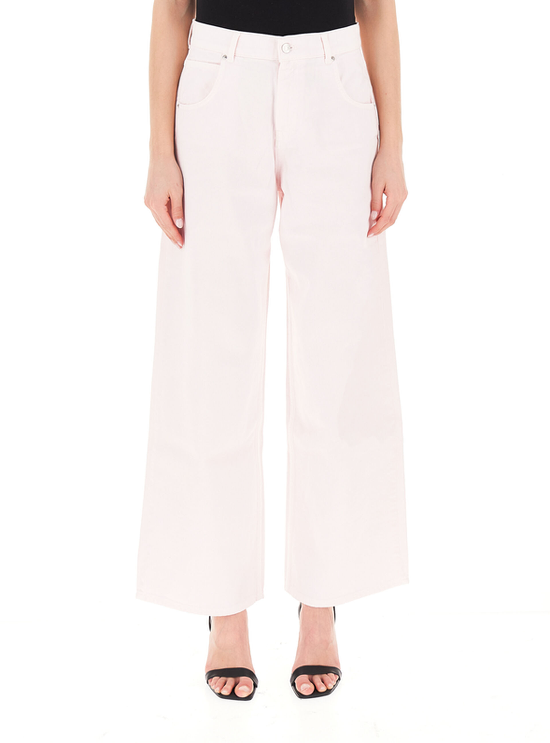 VICOLO Jeans wide leg ROSA CHIARO