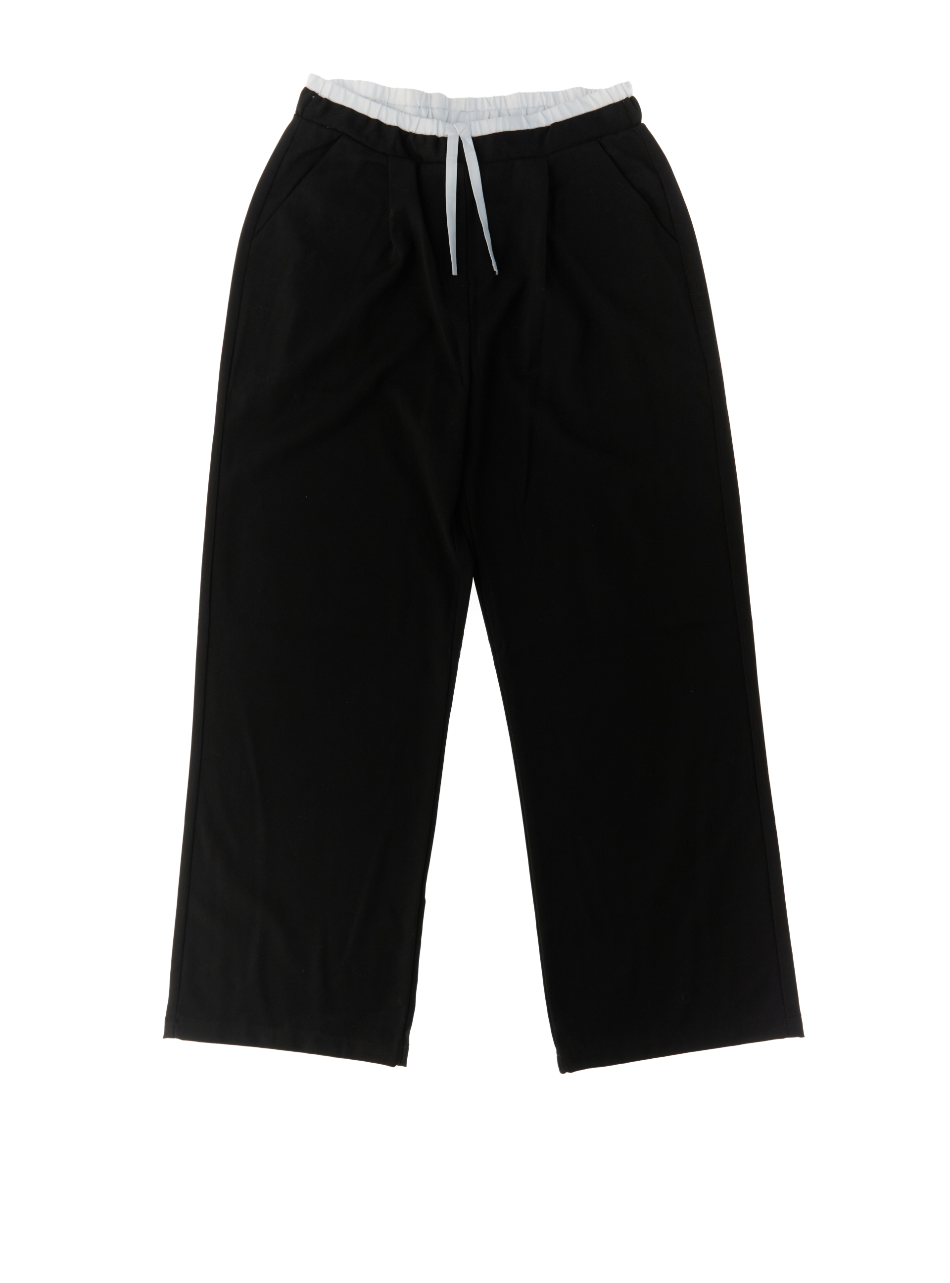 IDO Pantalone con coulisse NERO L