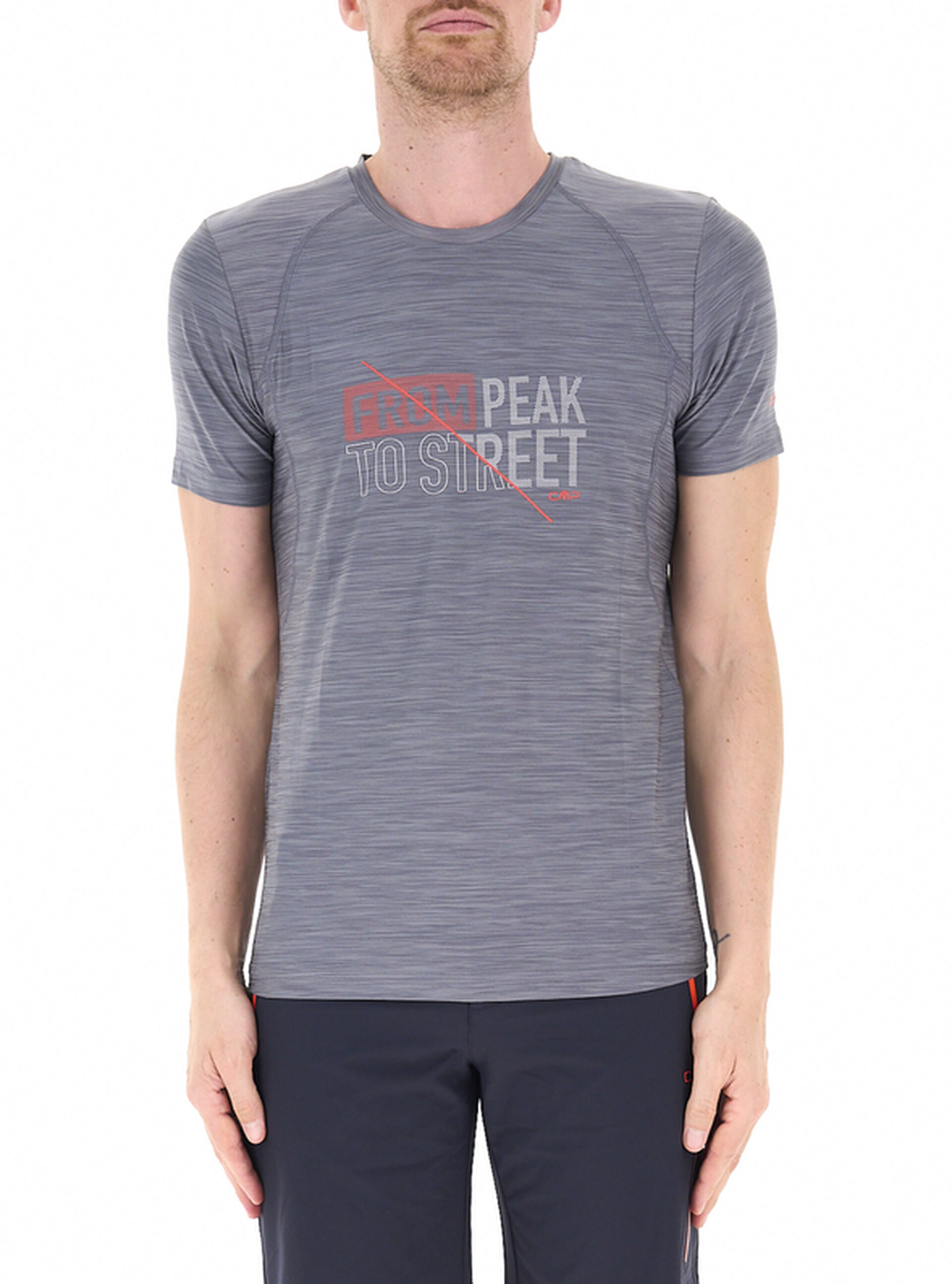 T-shirt tessuto tecnico GRIGIO 52