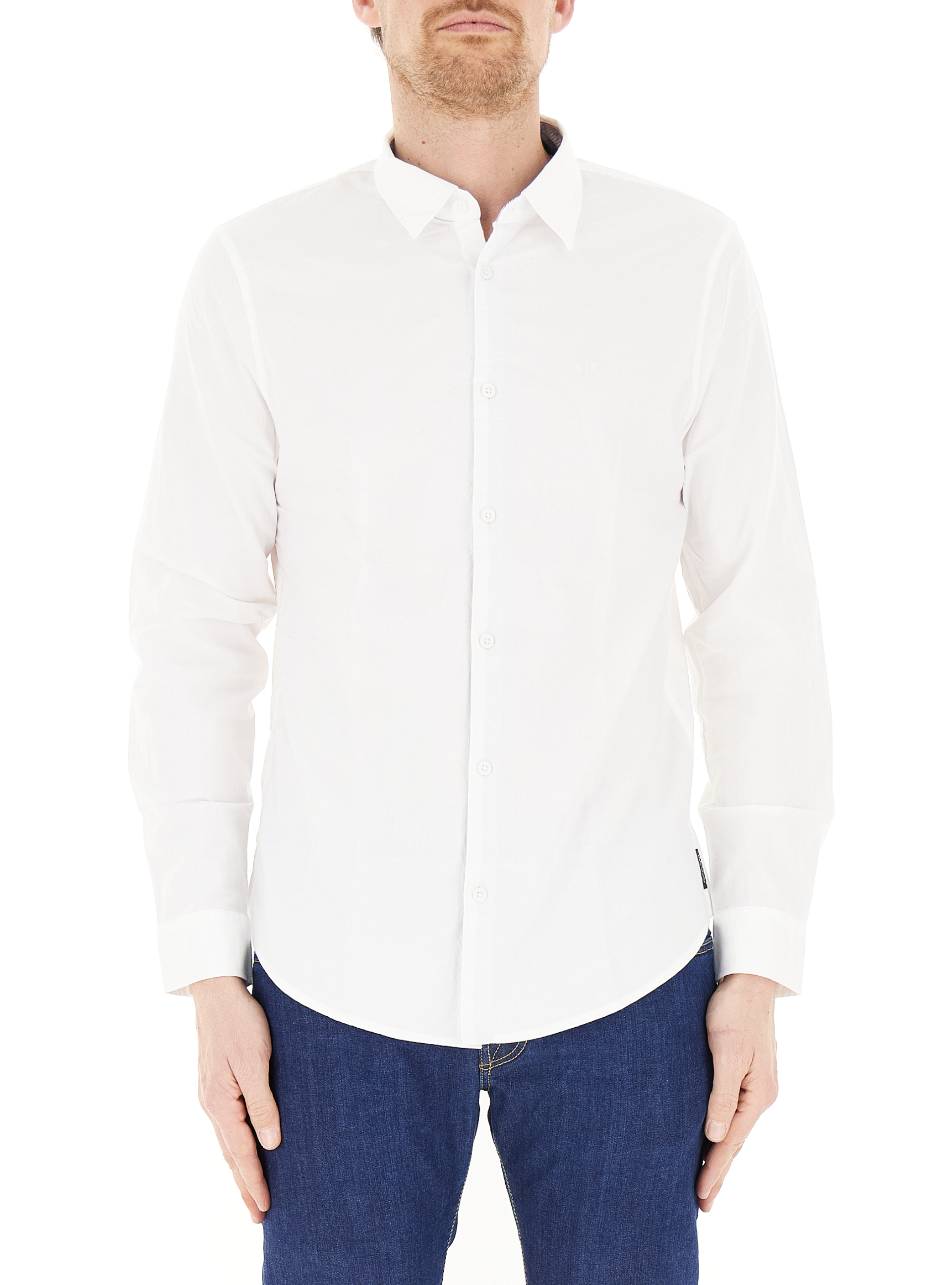 Camicia slim BIANCO