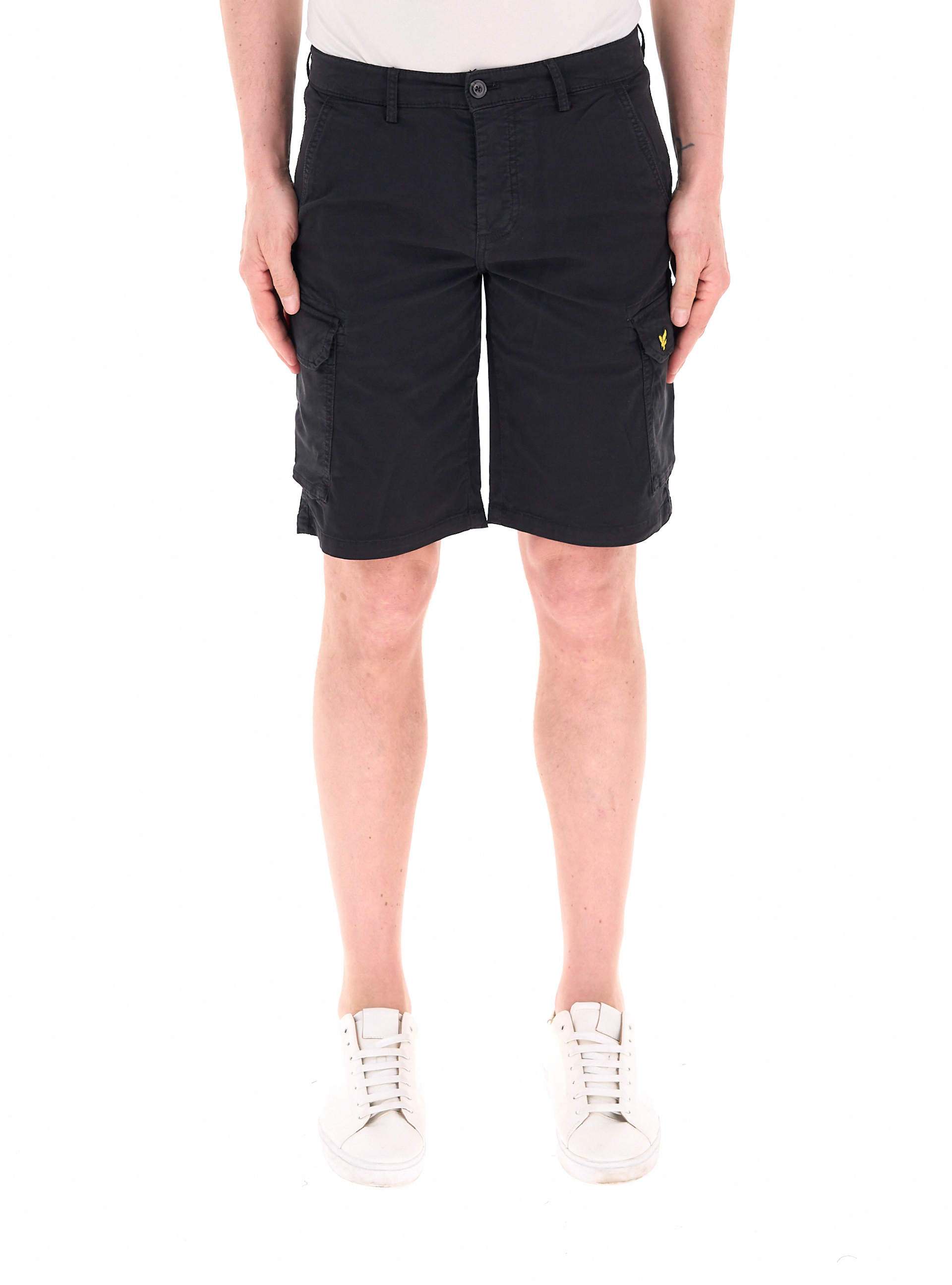 Lyle & Scott Bermuda cargo NERO