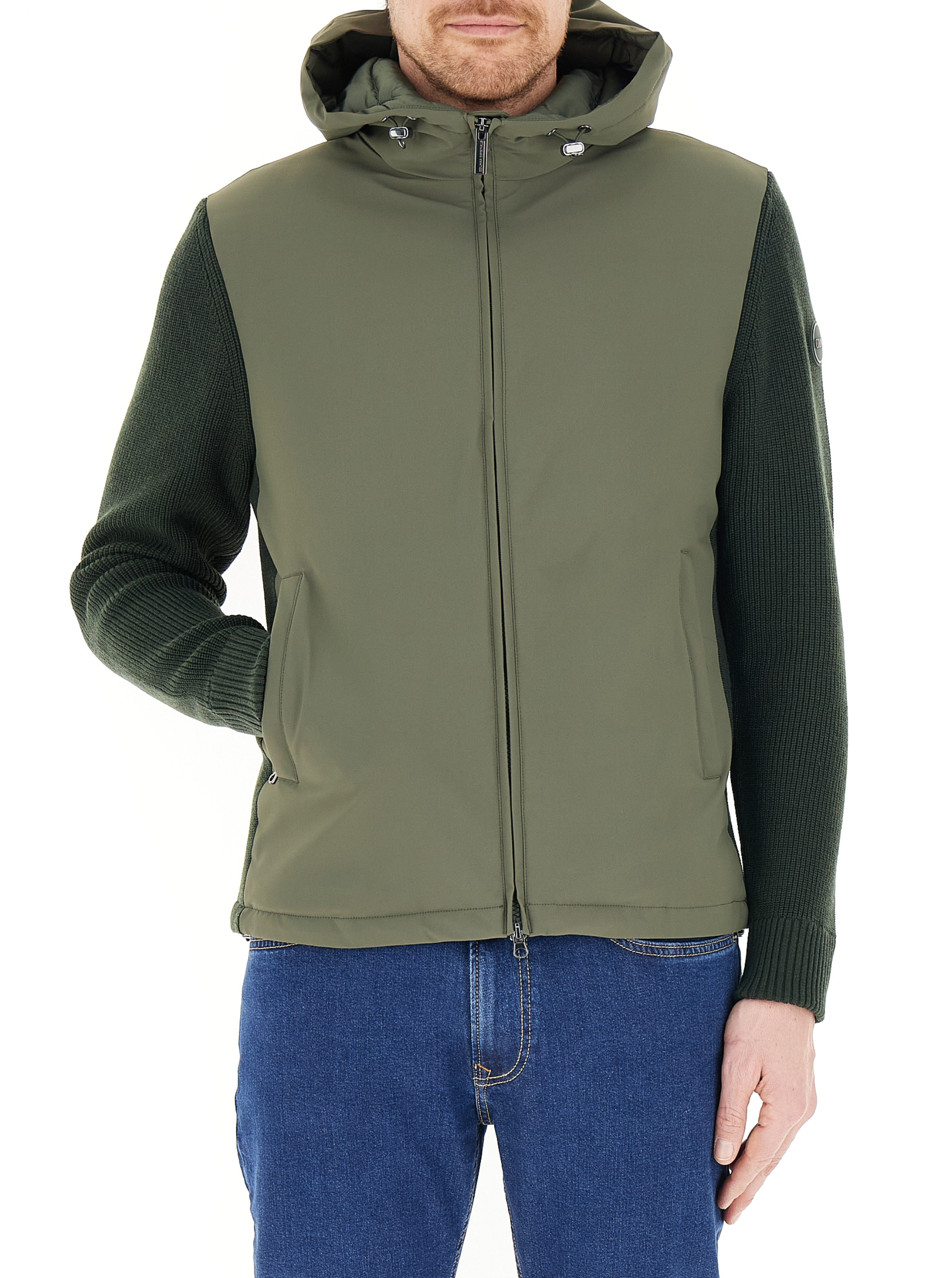 Giacca con cappuccio ORIGINALS VERDE OLIVA 54