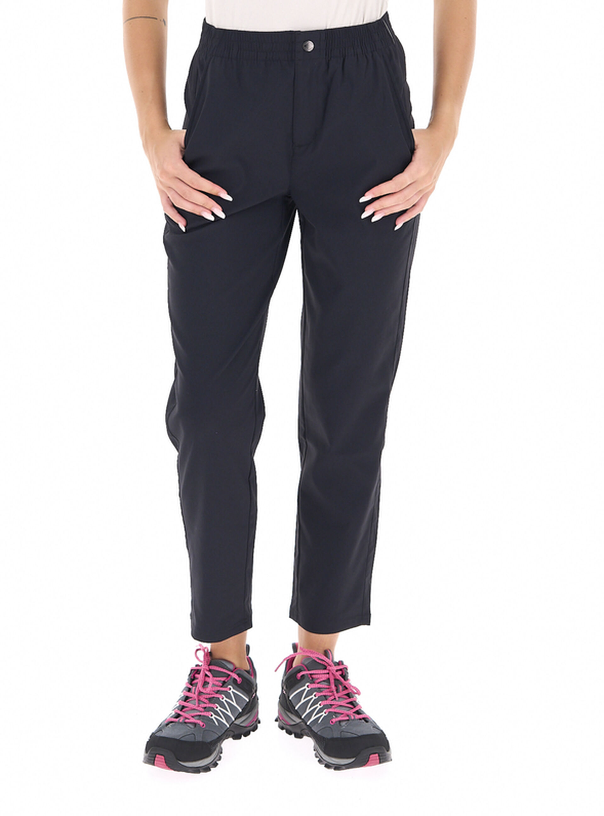 Pantalone tessuto tecnico NERO XS