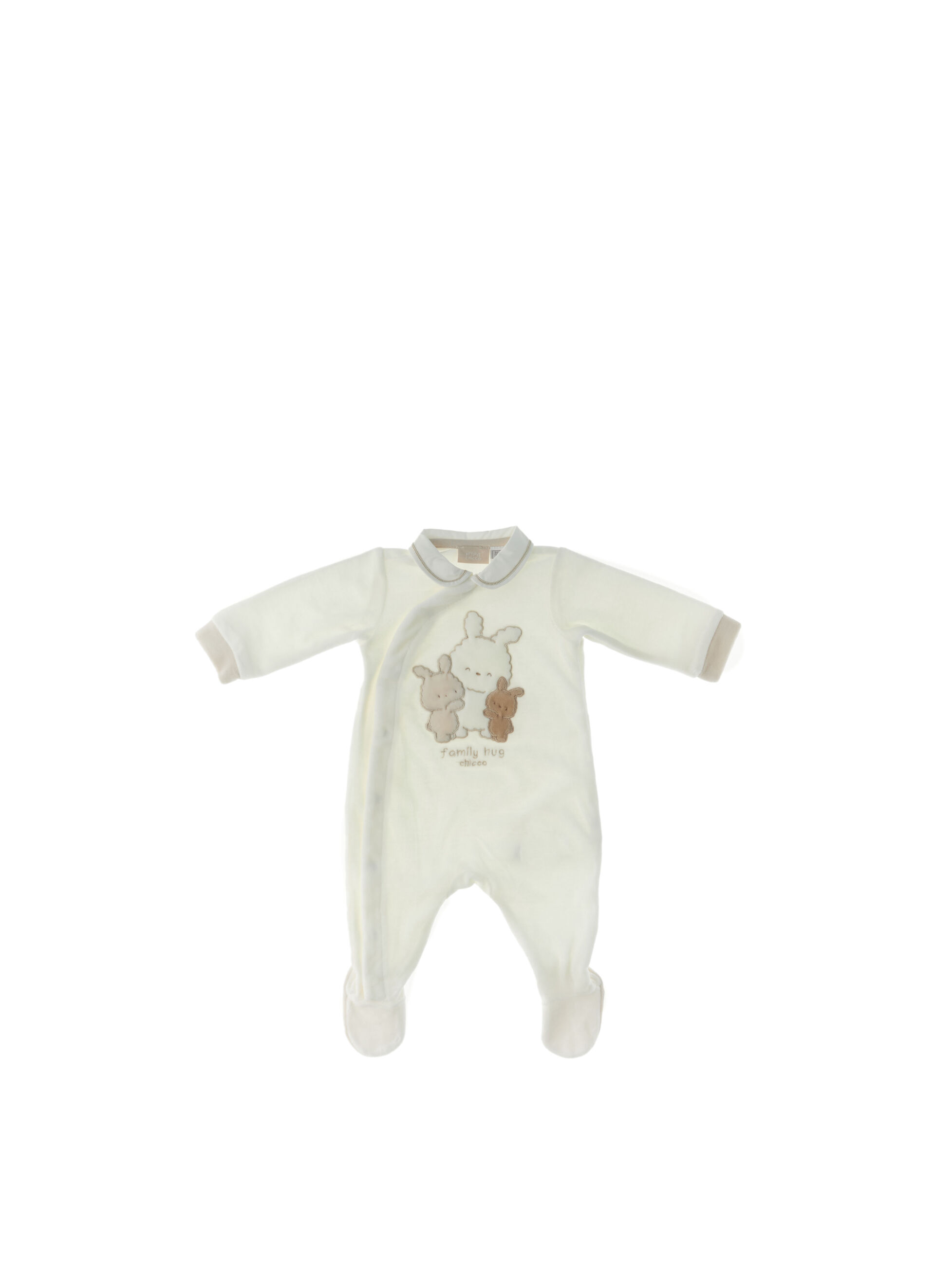 Chicco Tutina in ciniglia BIANCO