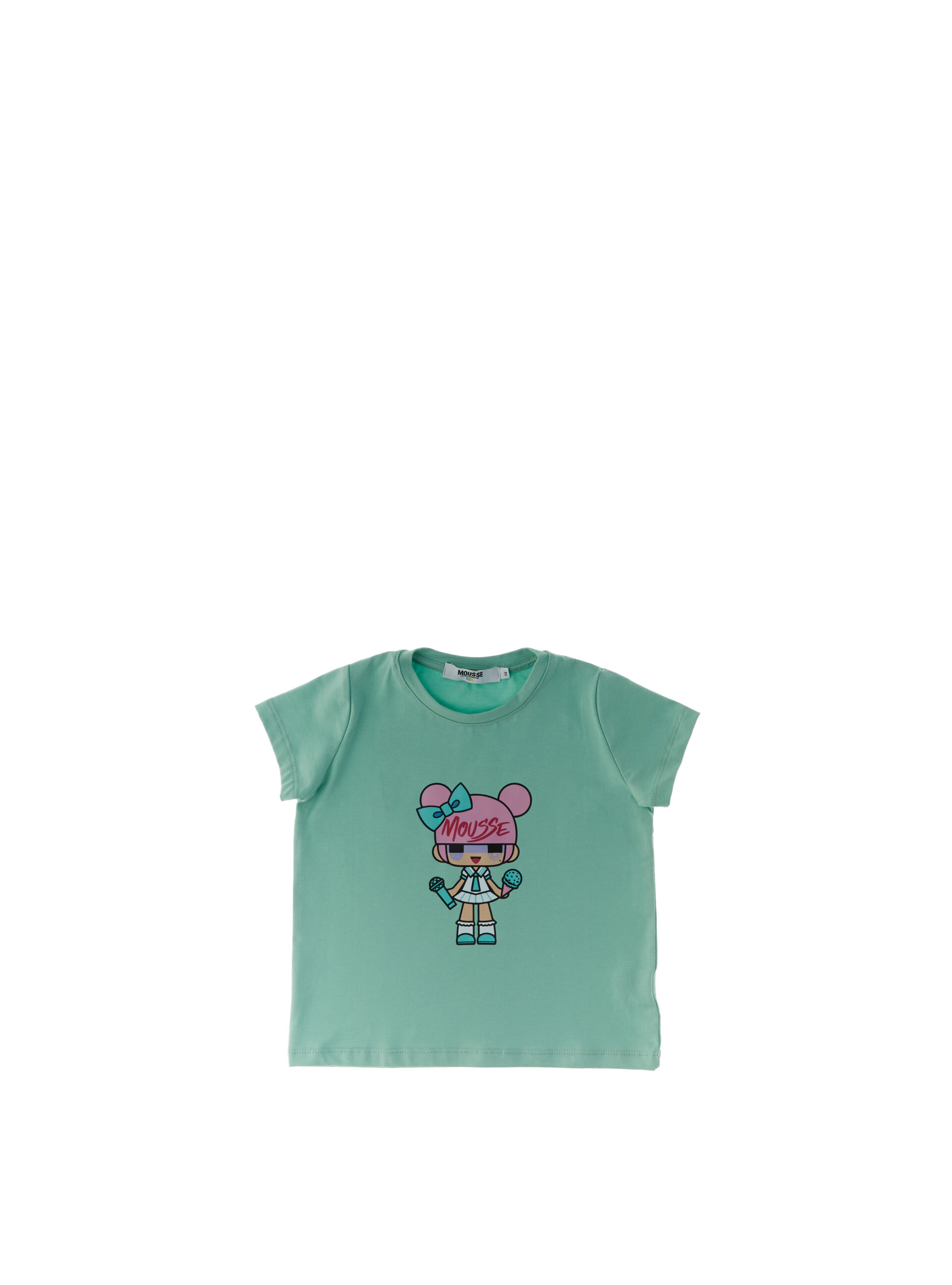 T-shirt con stampa ACQUAMARINA