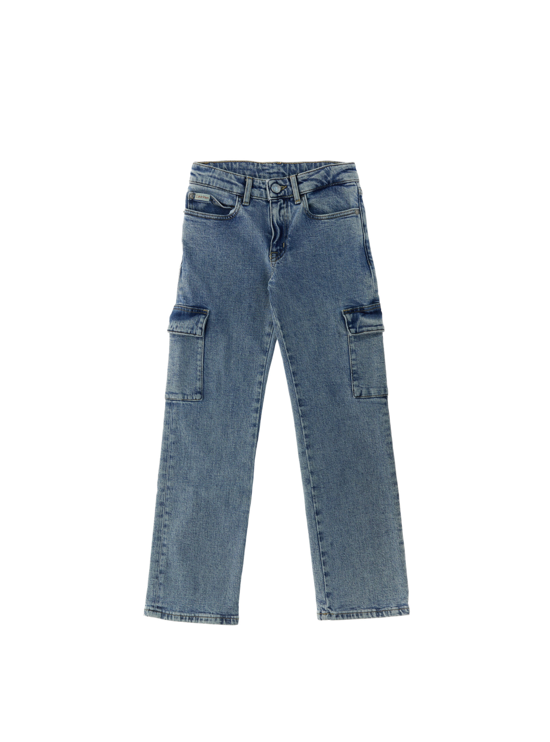 Jeans Cargo Cotone BLU 14