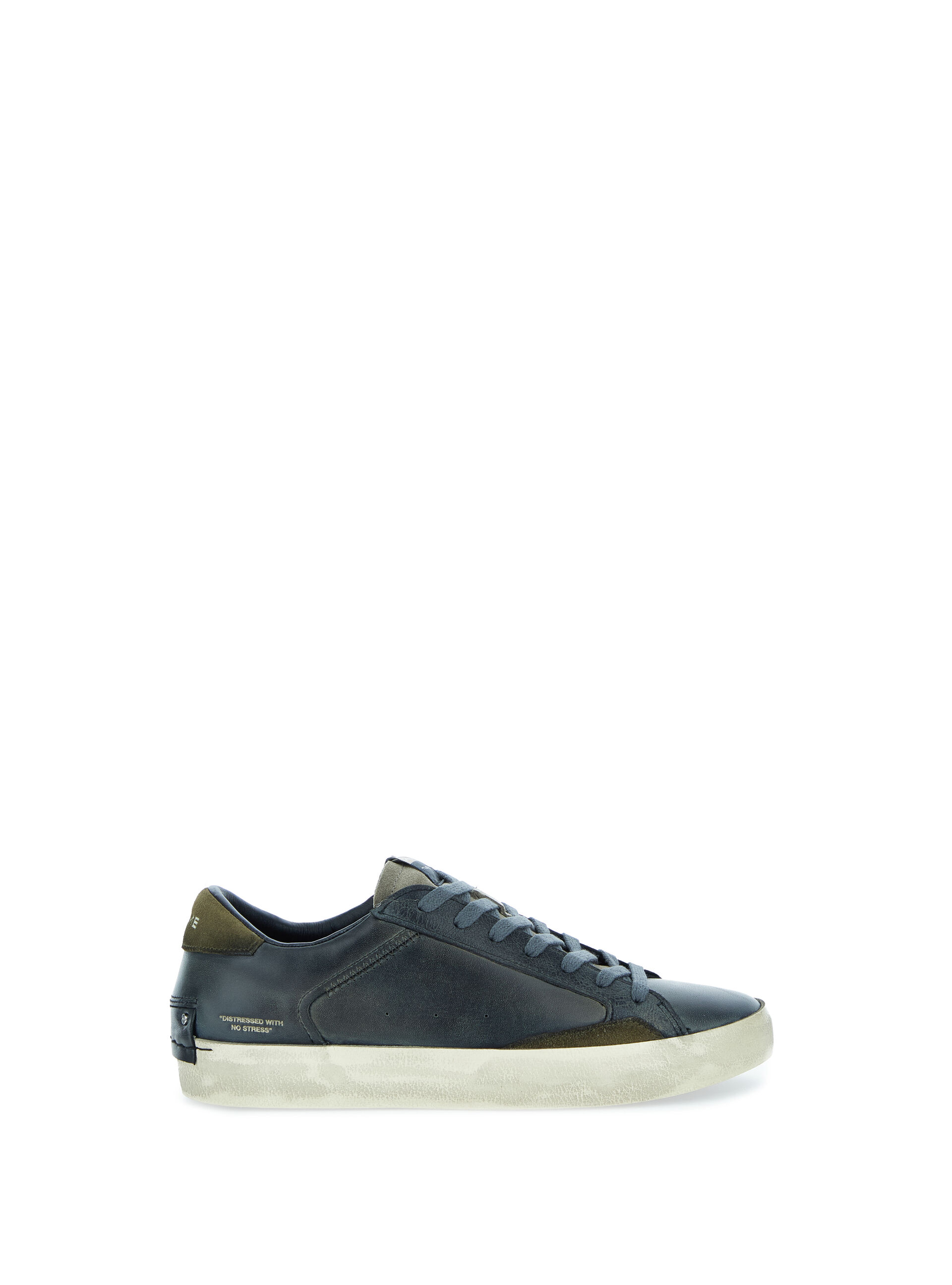 Sneakers in pelle ANTRACITE