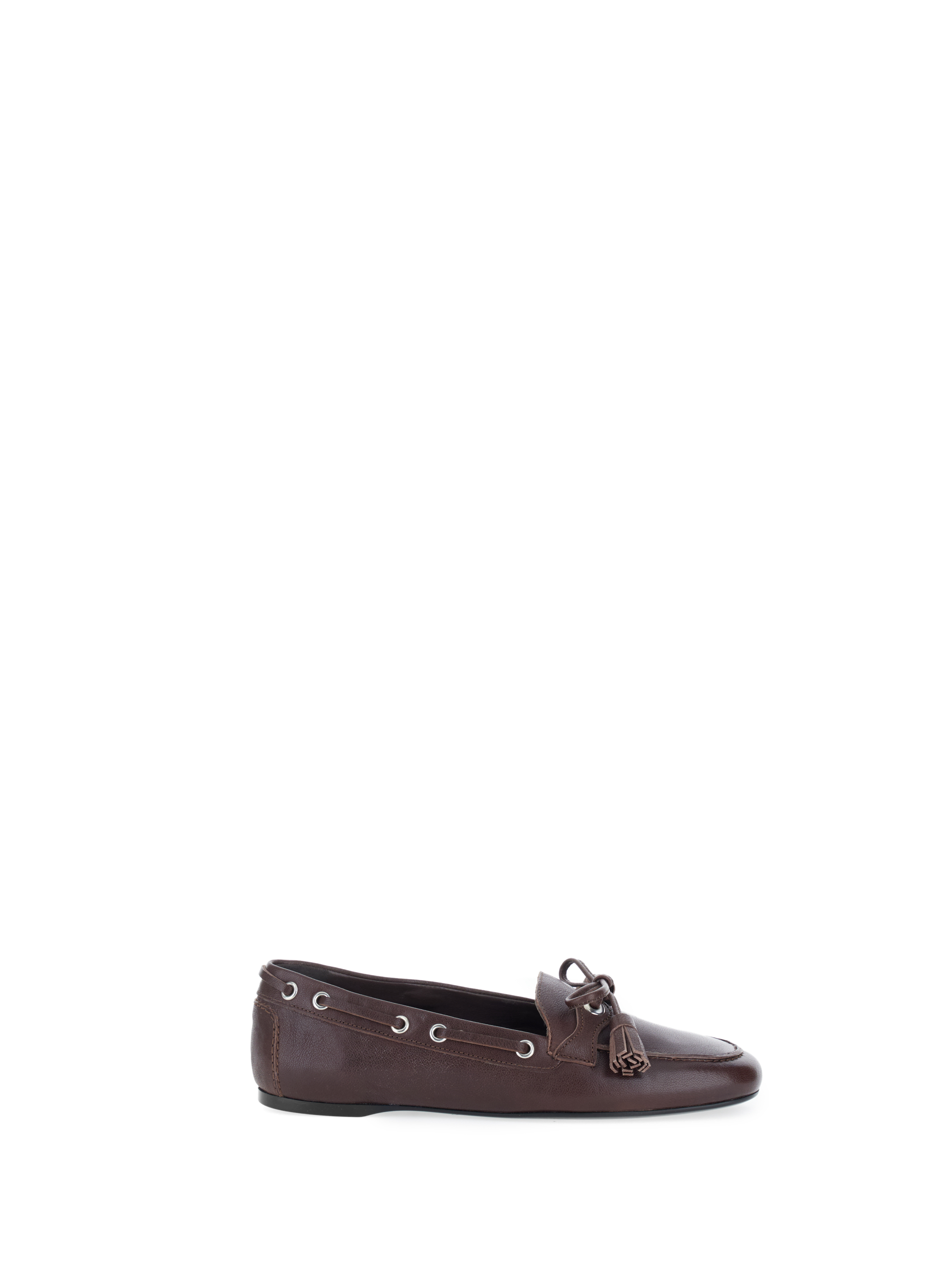 Mocassini in pelle MARRONE
