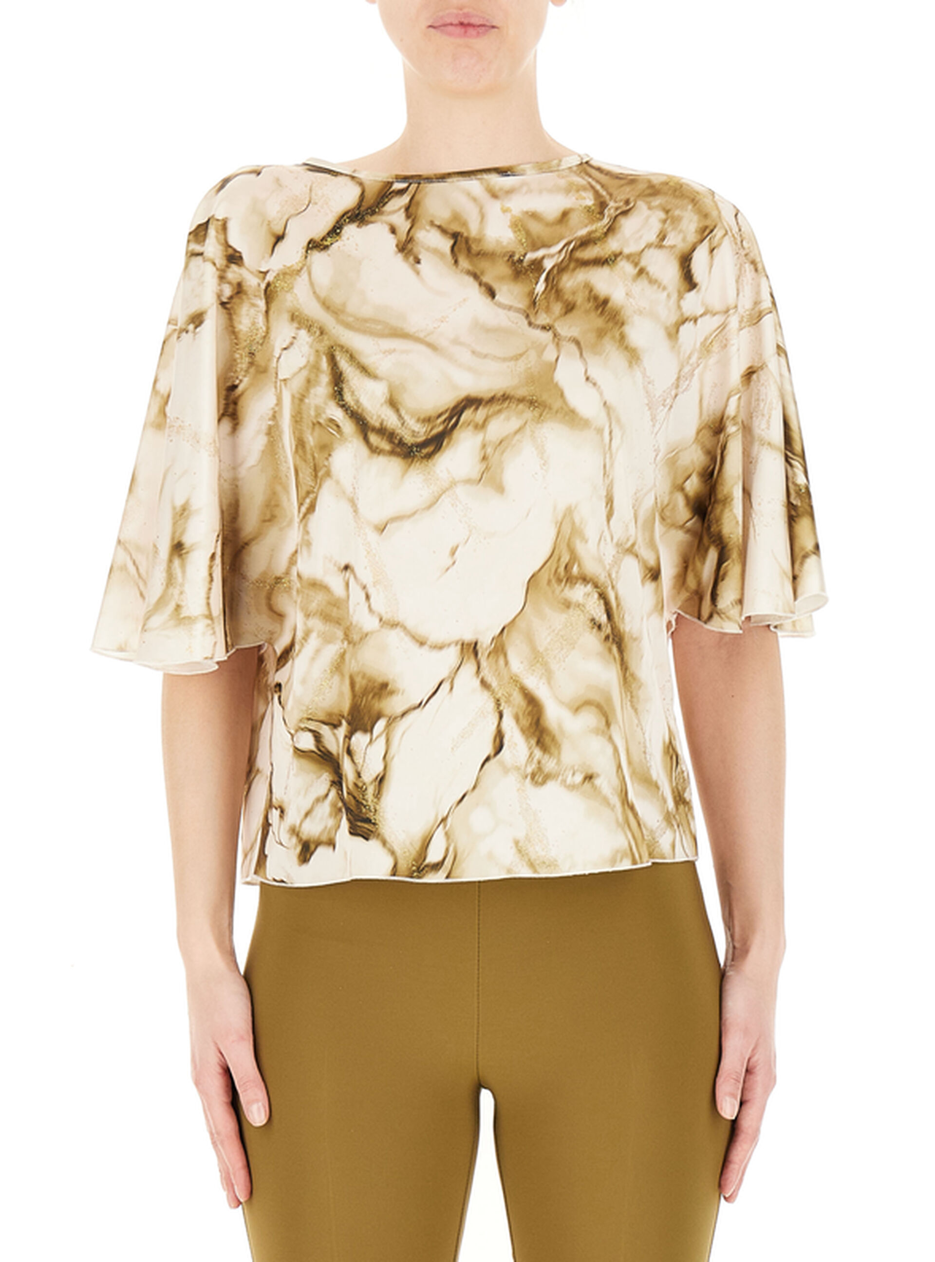 Blusa maniche 3/4 SABBIA XS