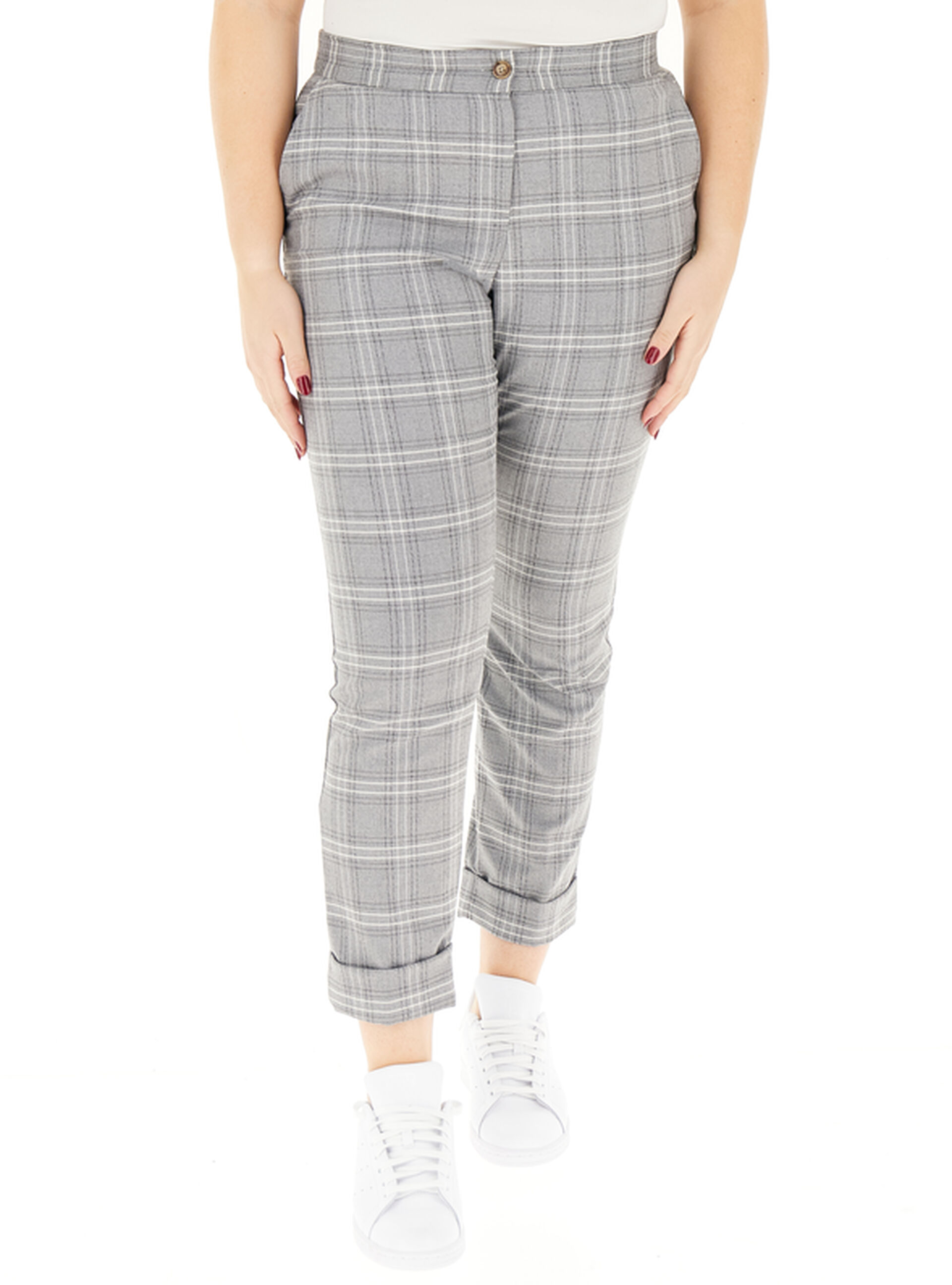 Pantalone a sigaretta GRIGIO