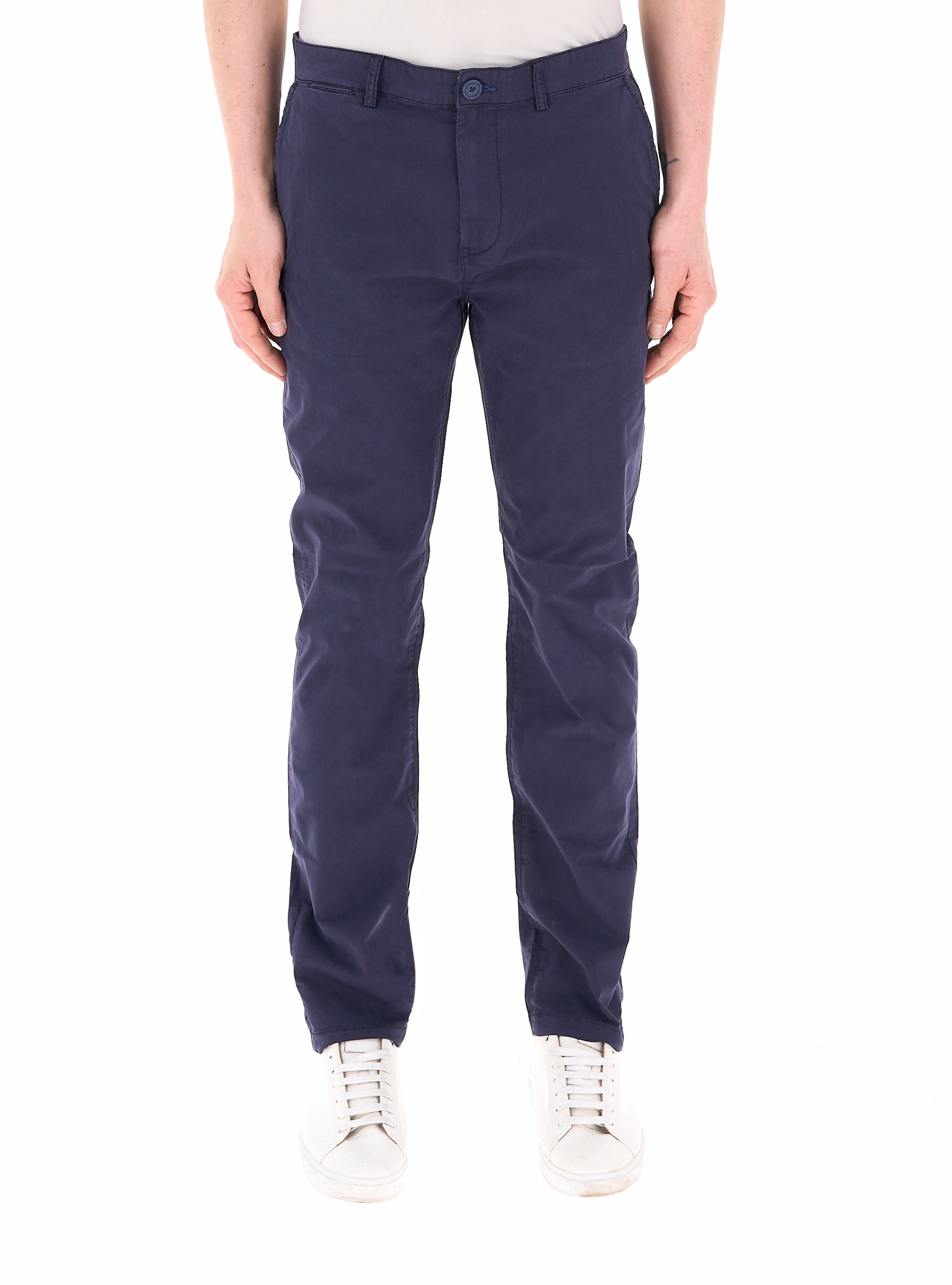 Pantalone in cotone BLU NAVY