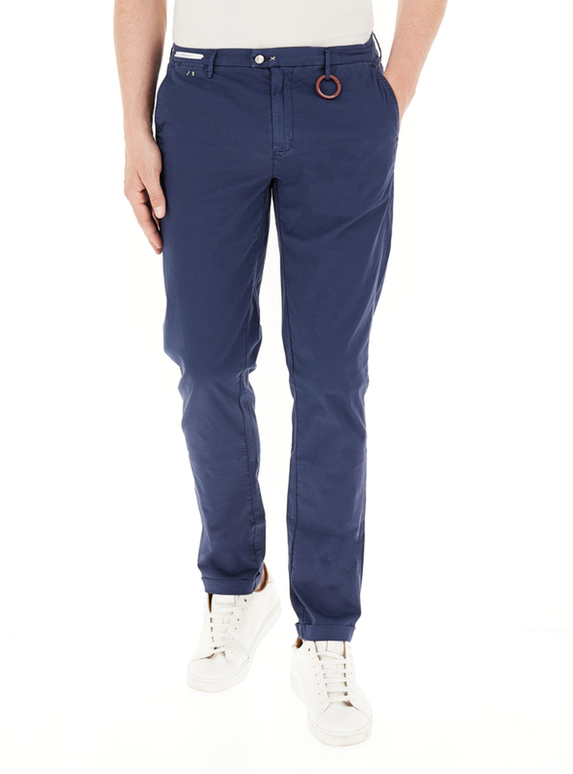 Pantalone straight leg BLU 34
