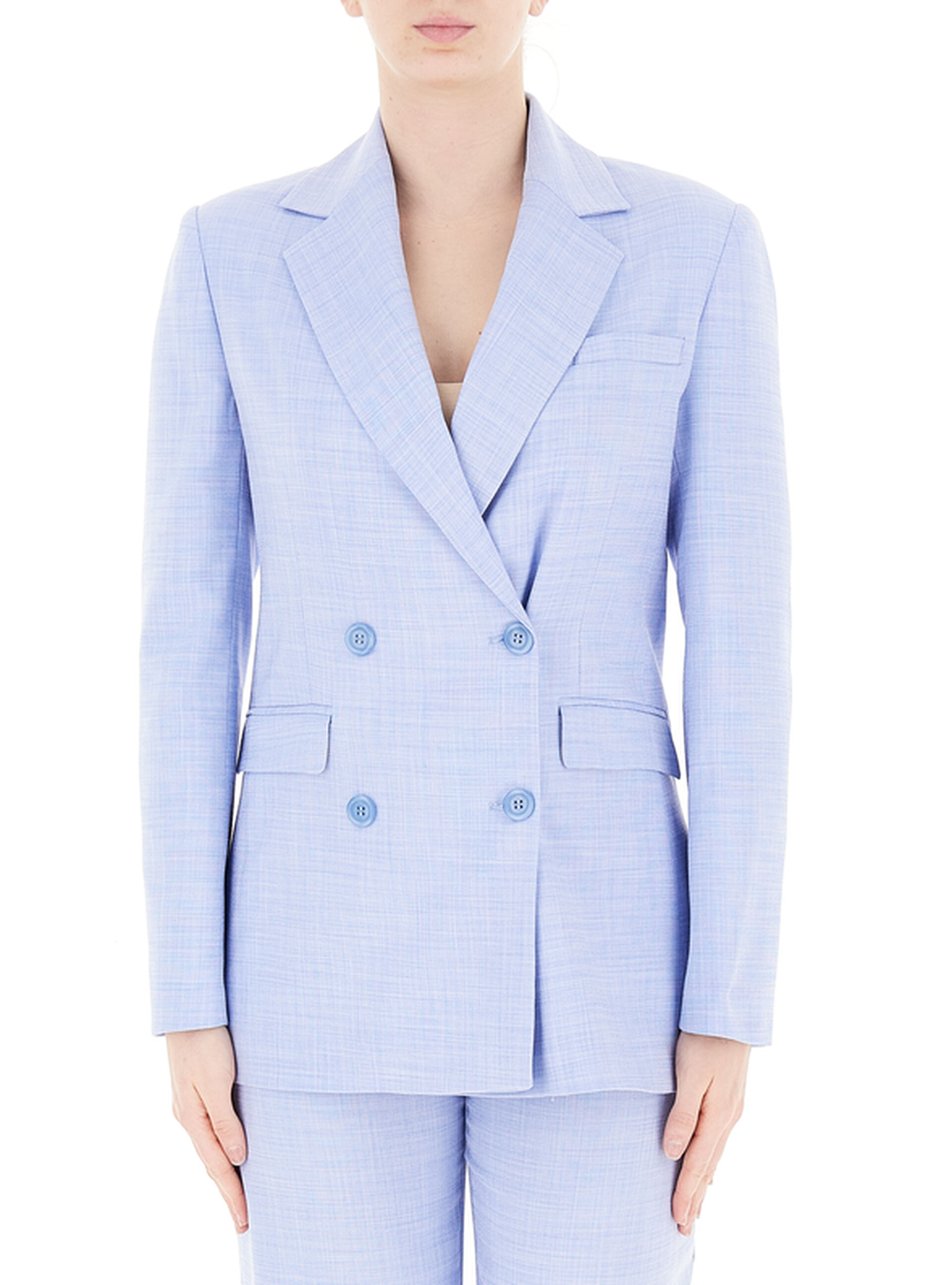Blazer doppiopetto AZZURRO CHIARO M