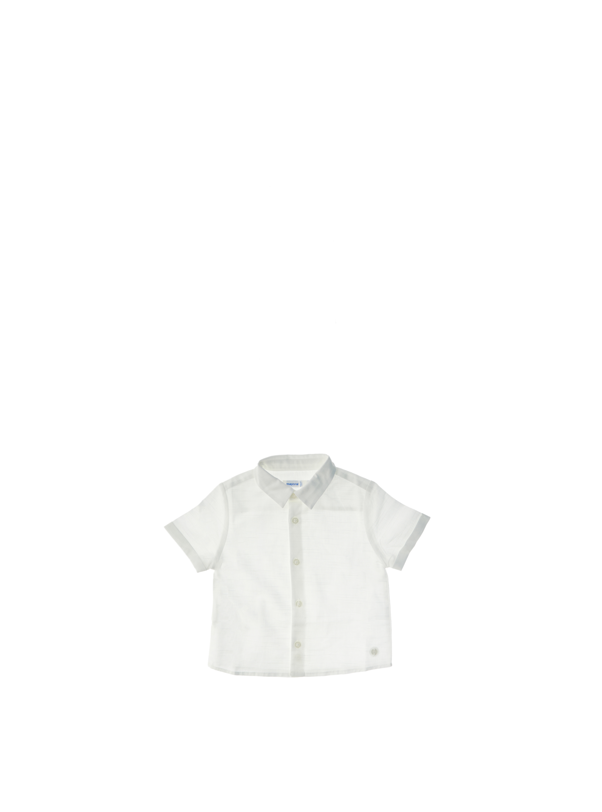 Camicia lino cotone PANNA 6M