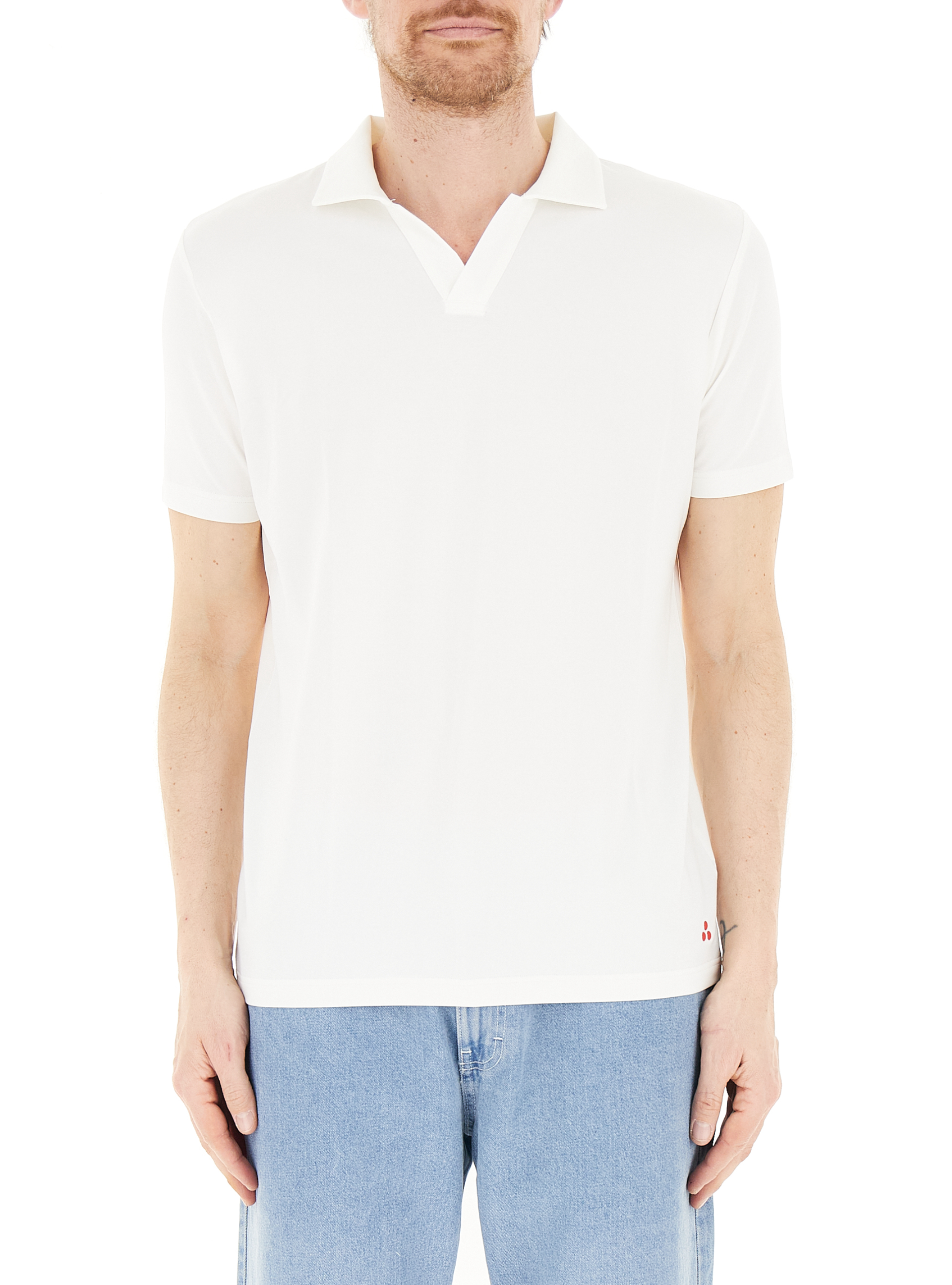 Polo maniche corte BIANCO M