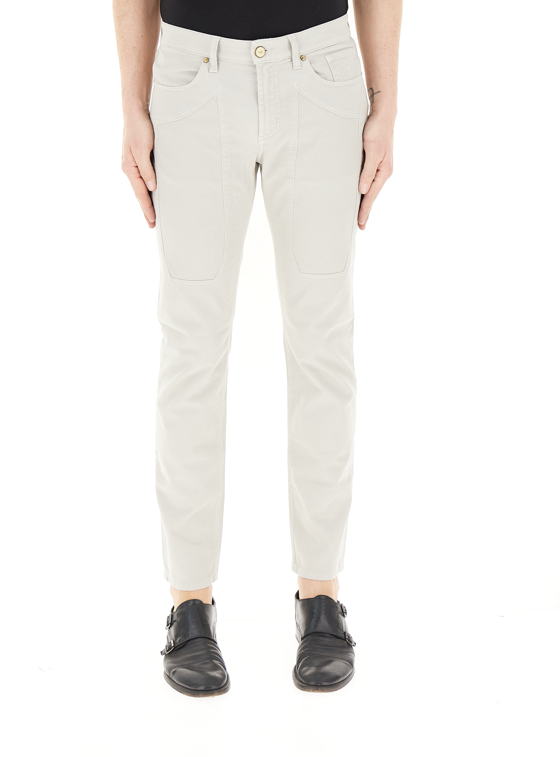 Pantalone slim GRIGIO CHIARO