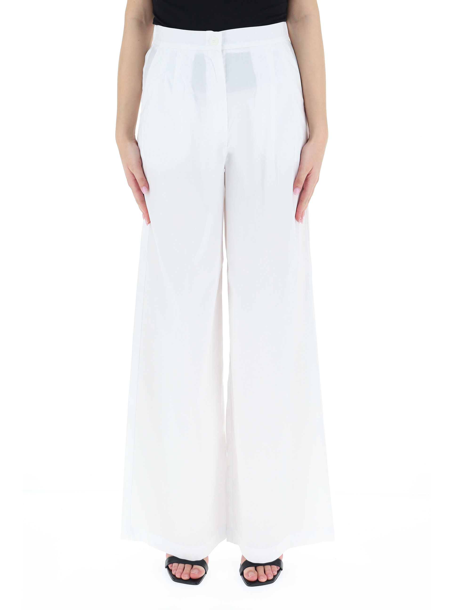 Pantalone a palazzo BIANCO 42