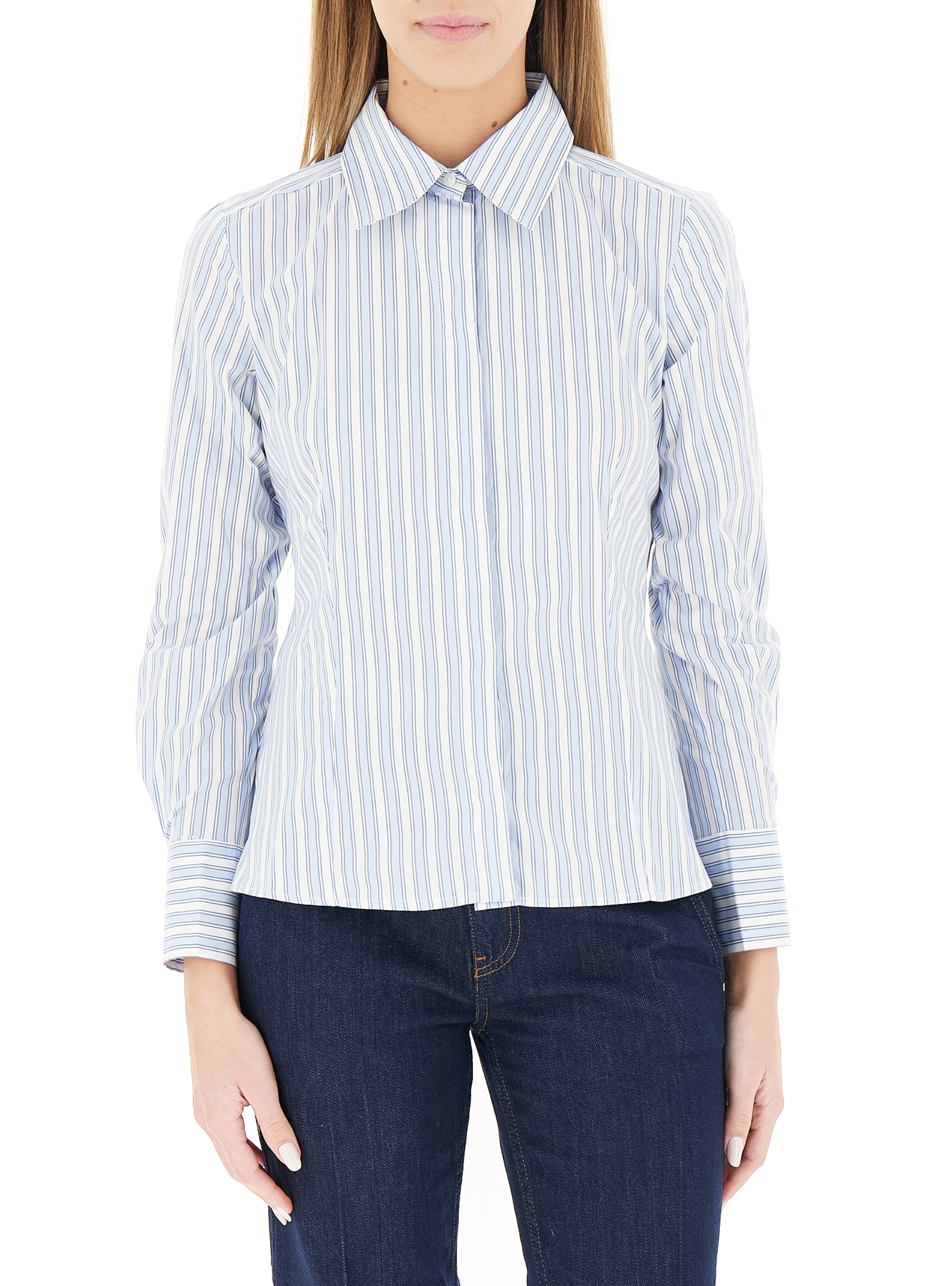 Camicia a righe AZZURRO CHIARO