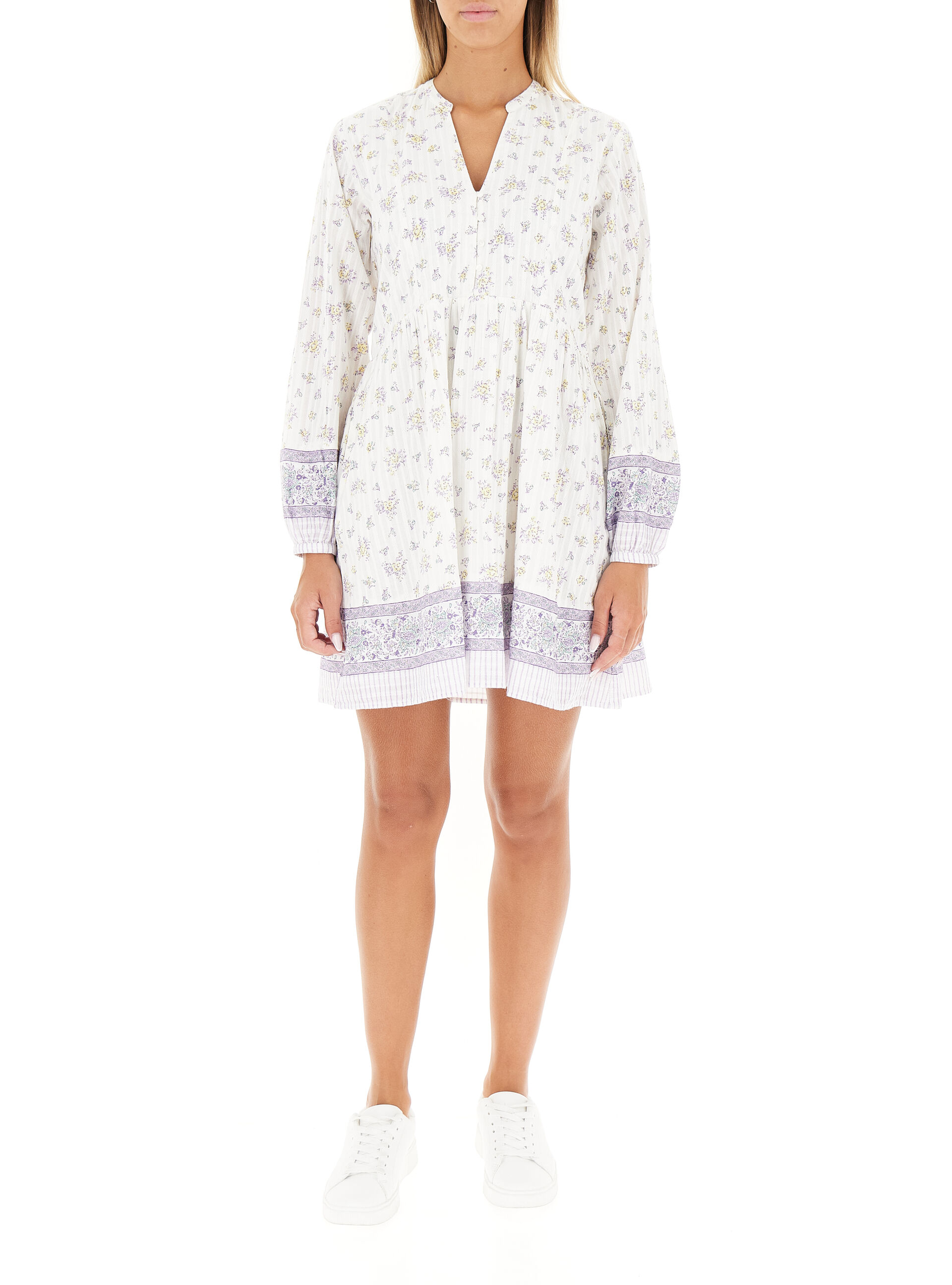 Pepe Jeans Abito in cotone BIANCO