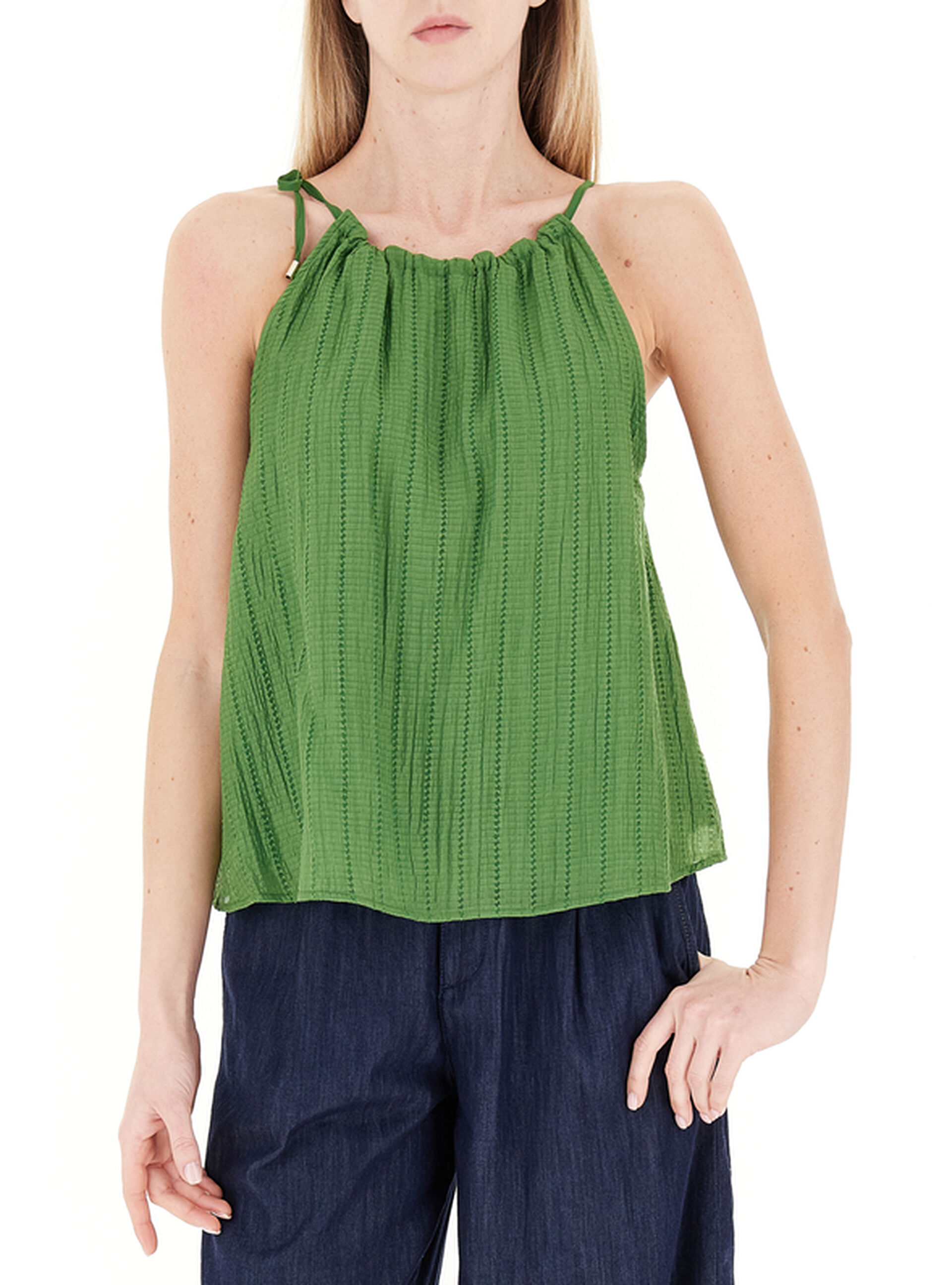 LIU JO Top Halter VERDE 40