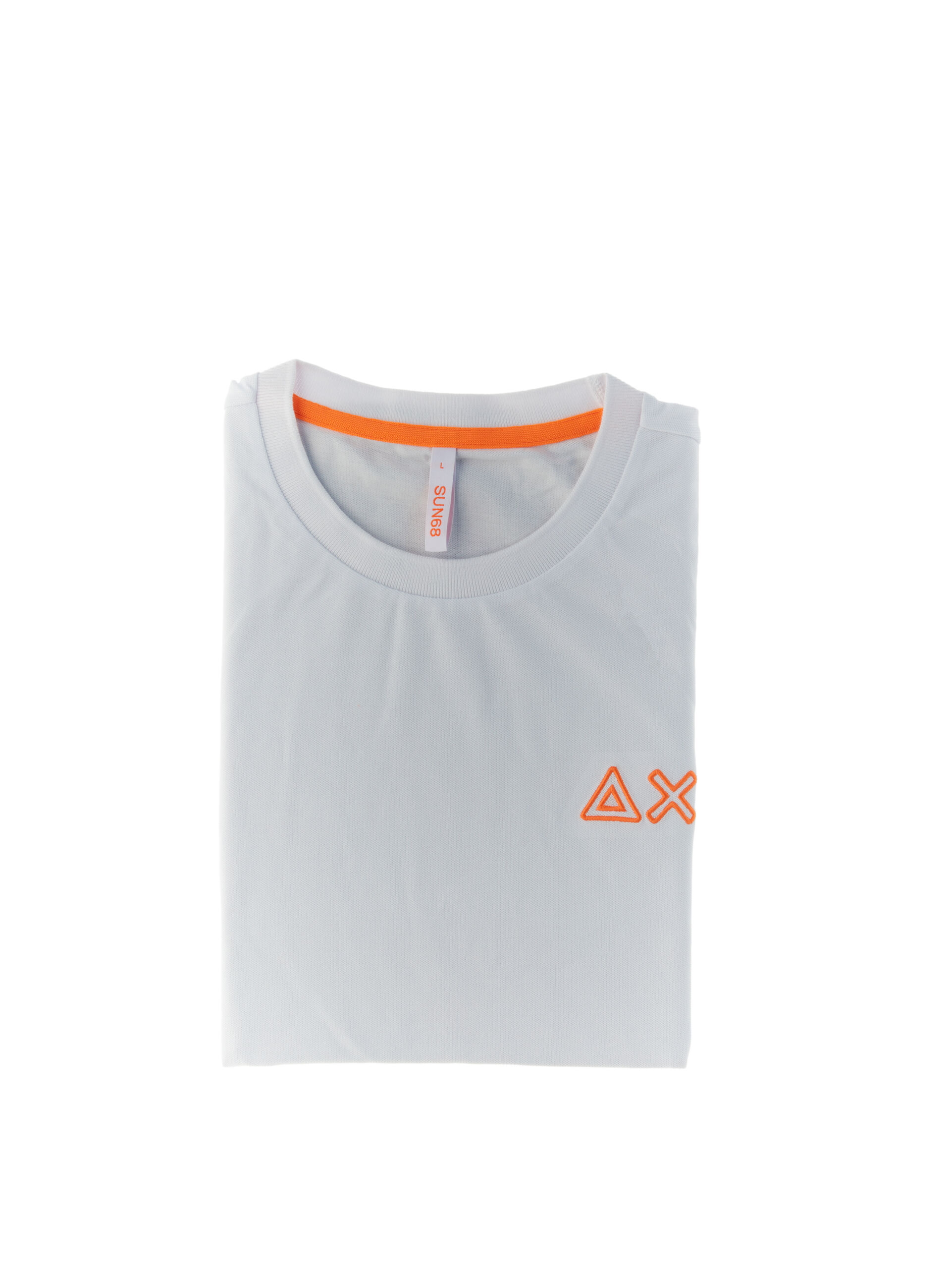 SUN68 T-shirt maniche corte PANNA