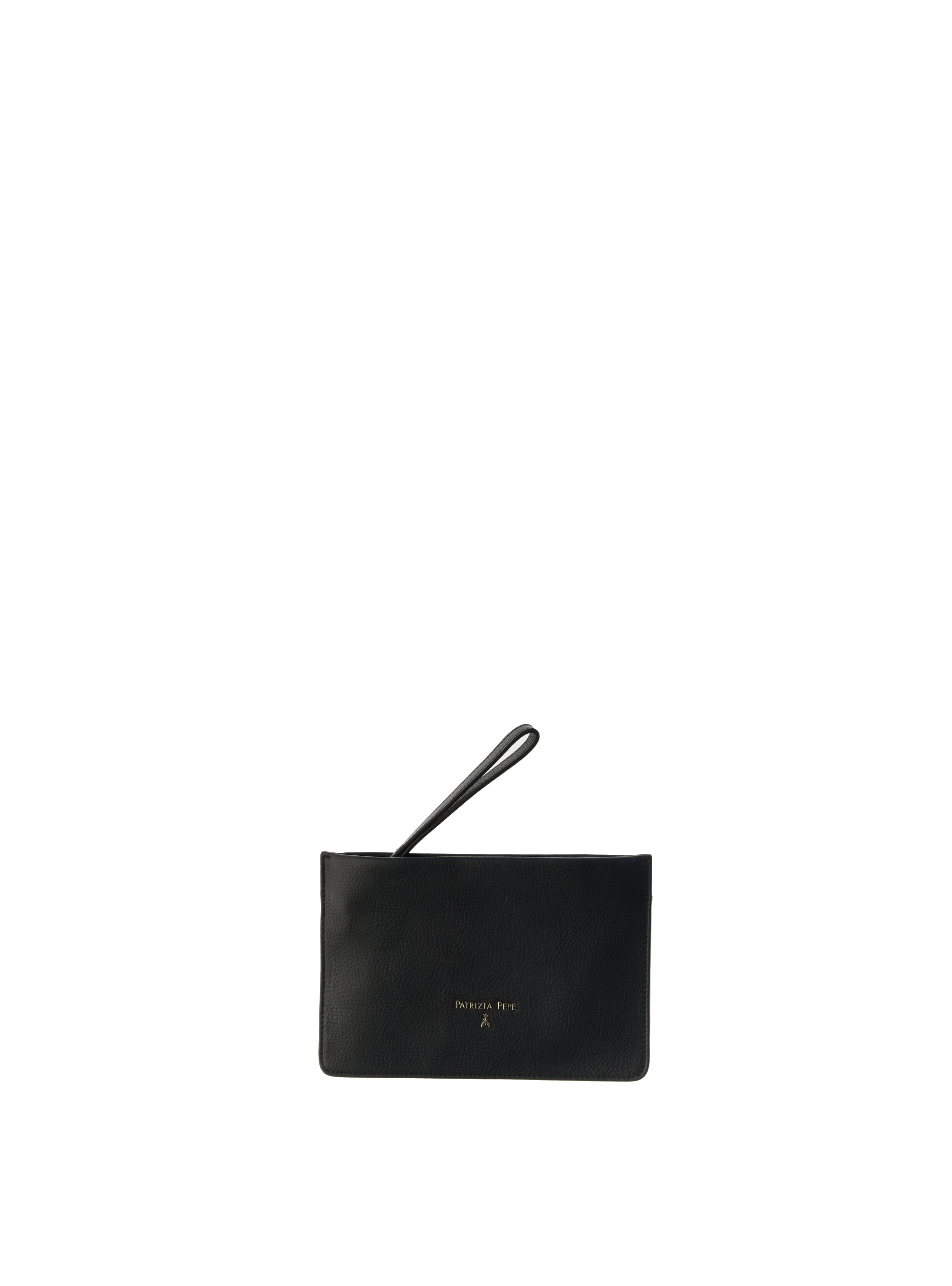 Pochette in pelle NERO