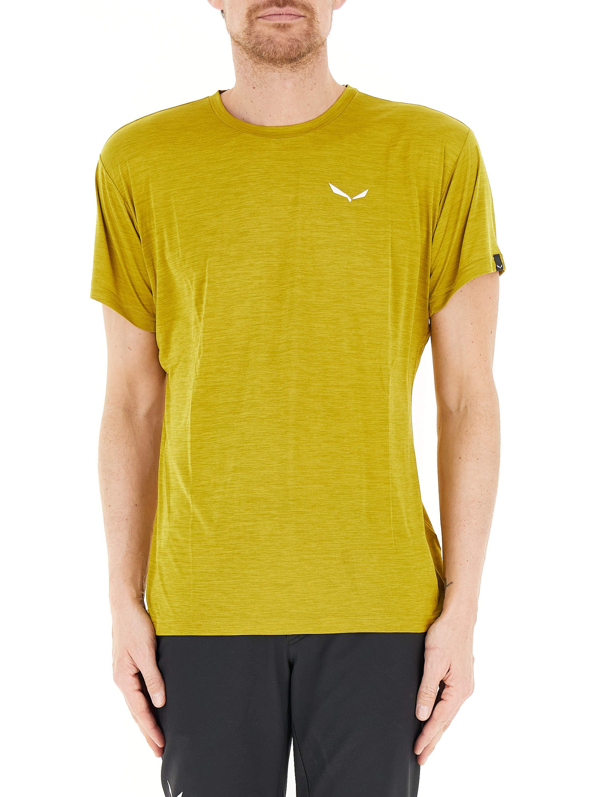 T-shirt tessuto tecnico VERDE LIME