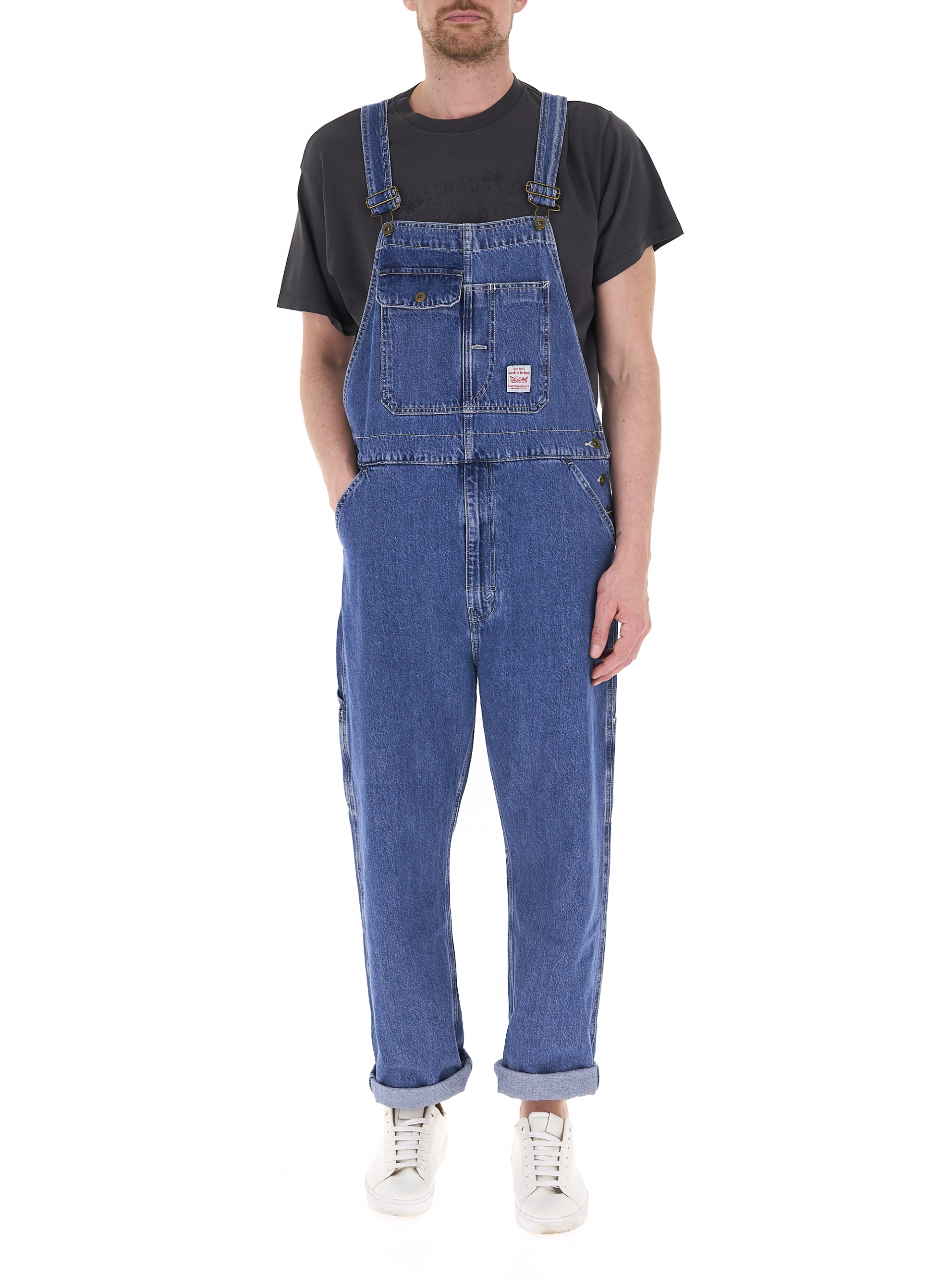 Levis Salopette in jeans LEVI'S BLU