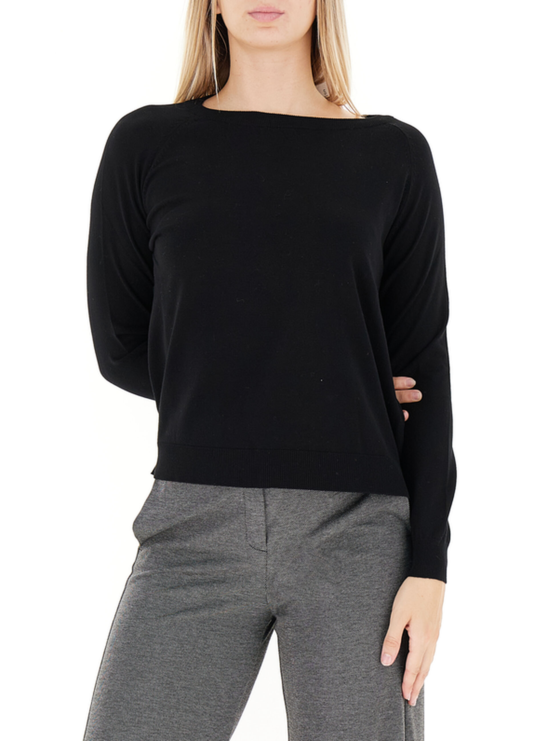 I BLUES Maglia maniche lunghe NERO