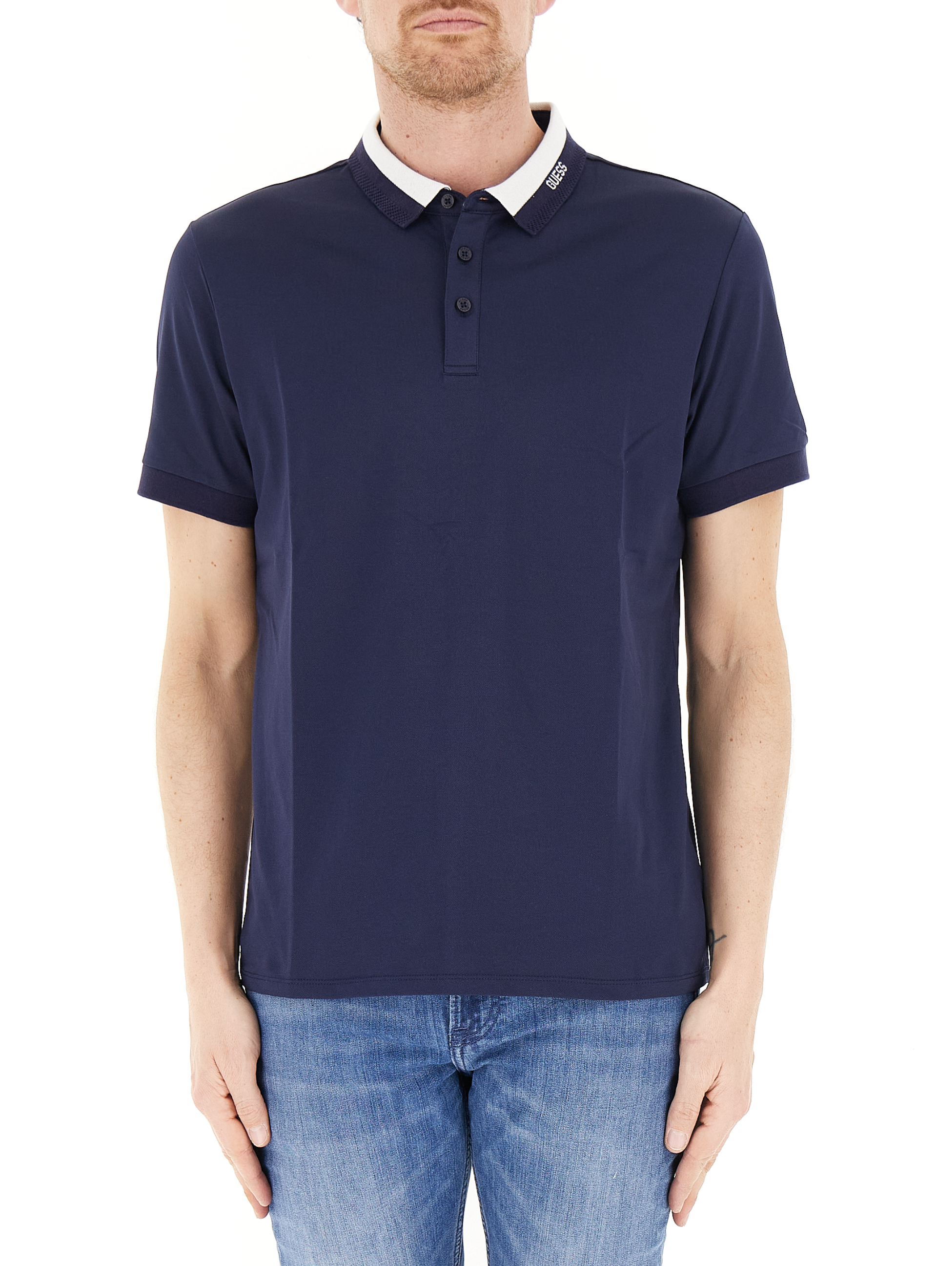 Polo maniche corte BLU NAVY L