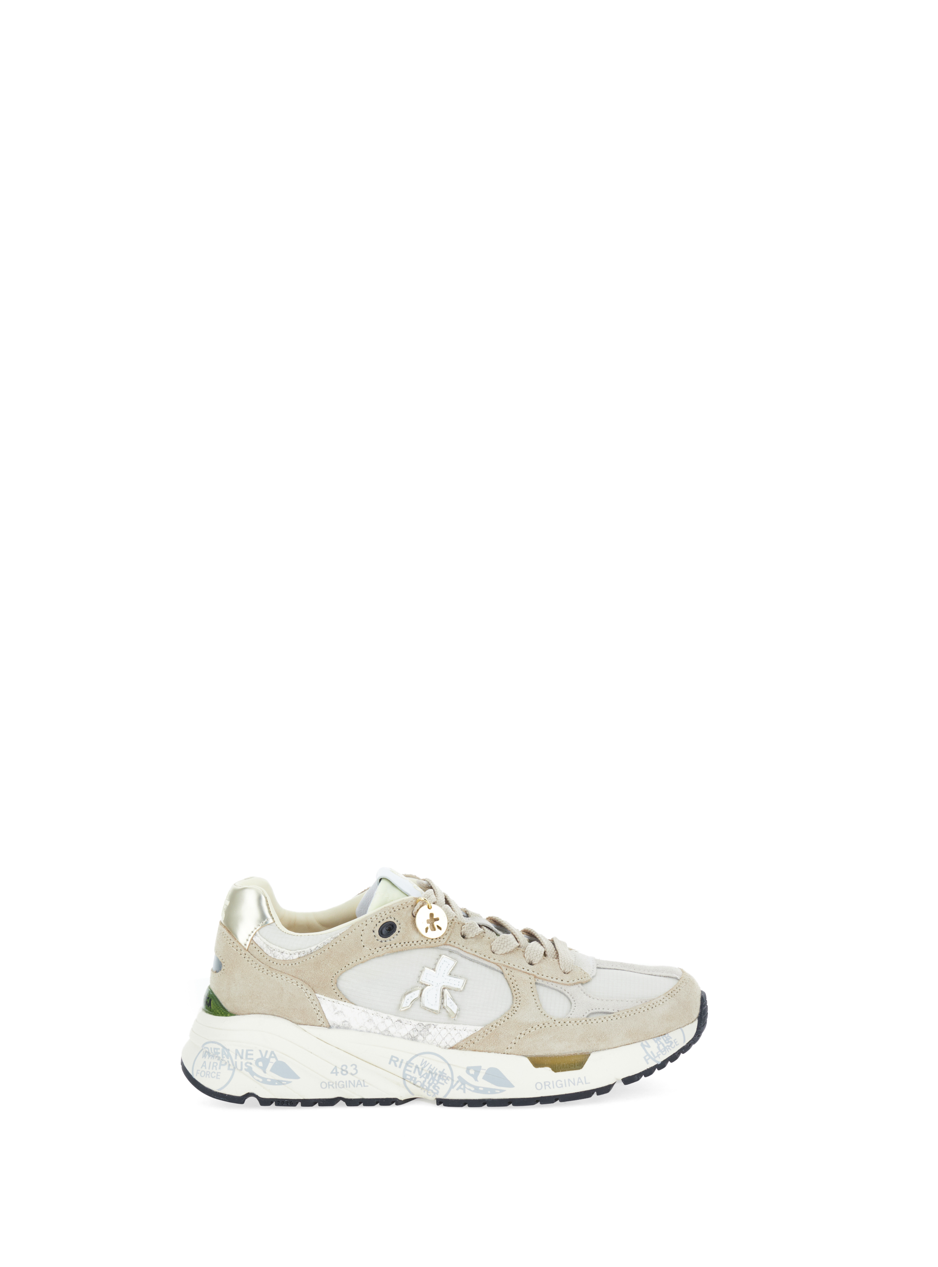 Sneakers con inserti SABBIA
