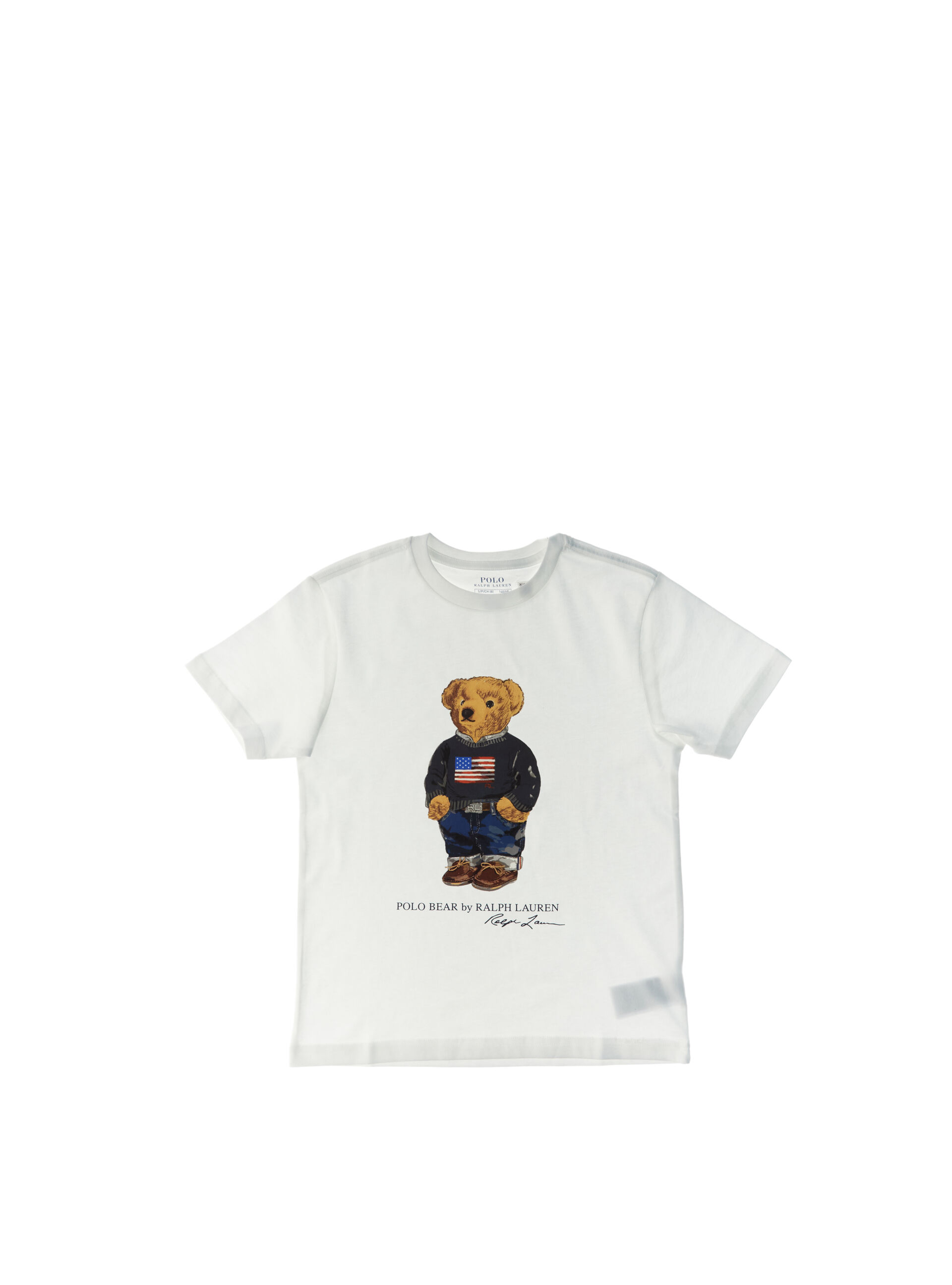 T-shirt girocollo POLO BOYS BIANCO M