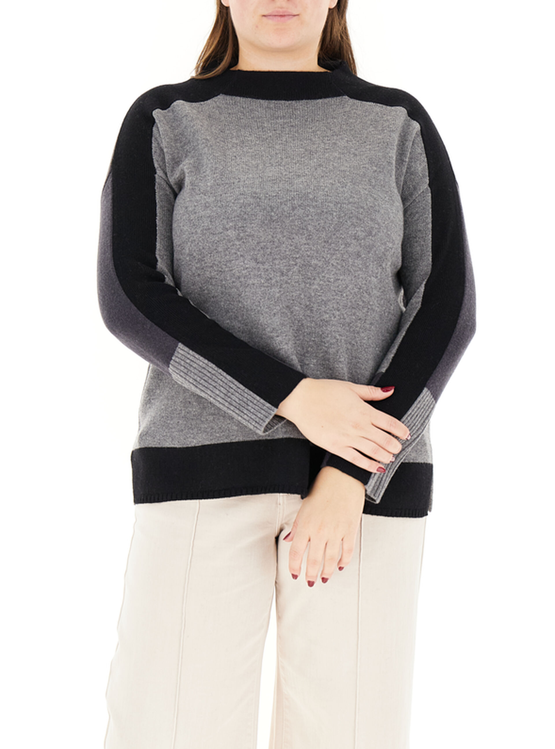 Maglione in lana COLLECTION GRIGIO 02