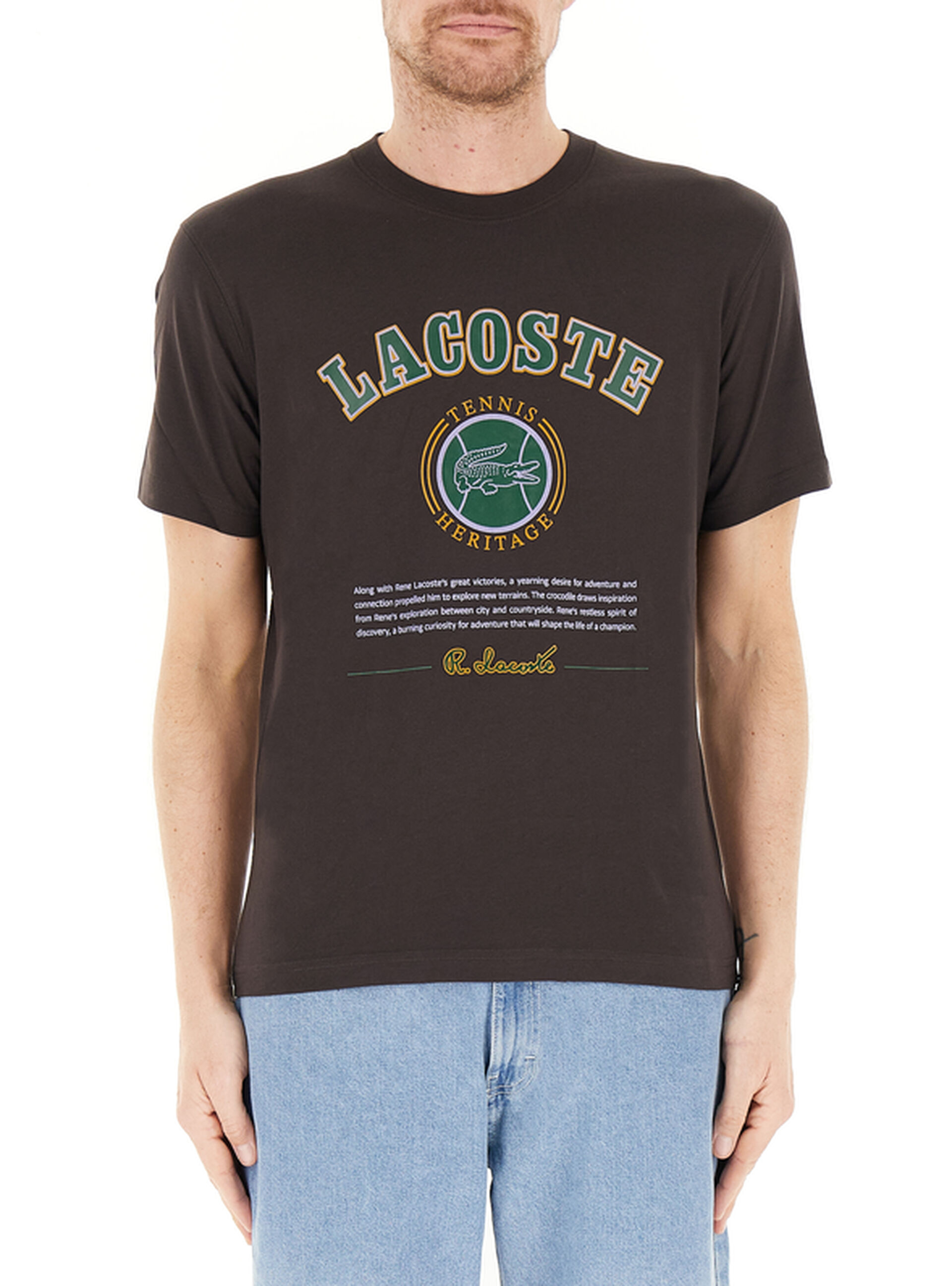 T-shirt in cotone TESTA DI MORO