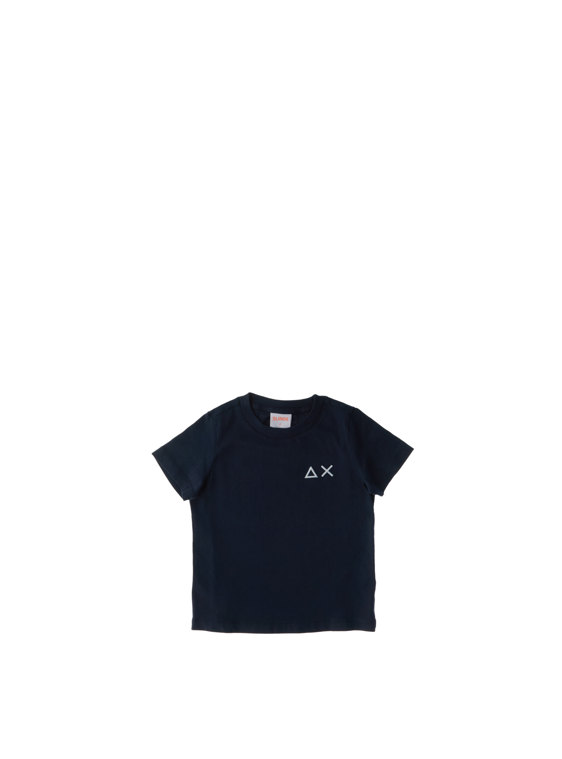 SUN68 T-shirt girocollo BLU NAVY