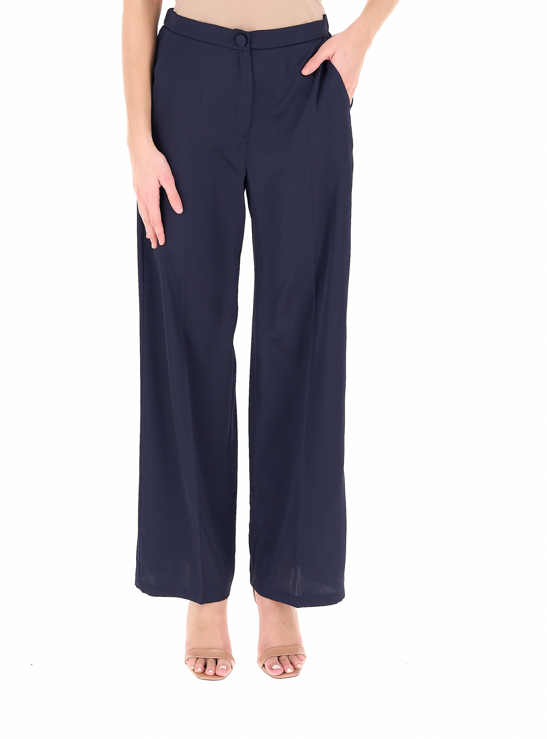 Pantalone a palazzo BLU NAVY
