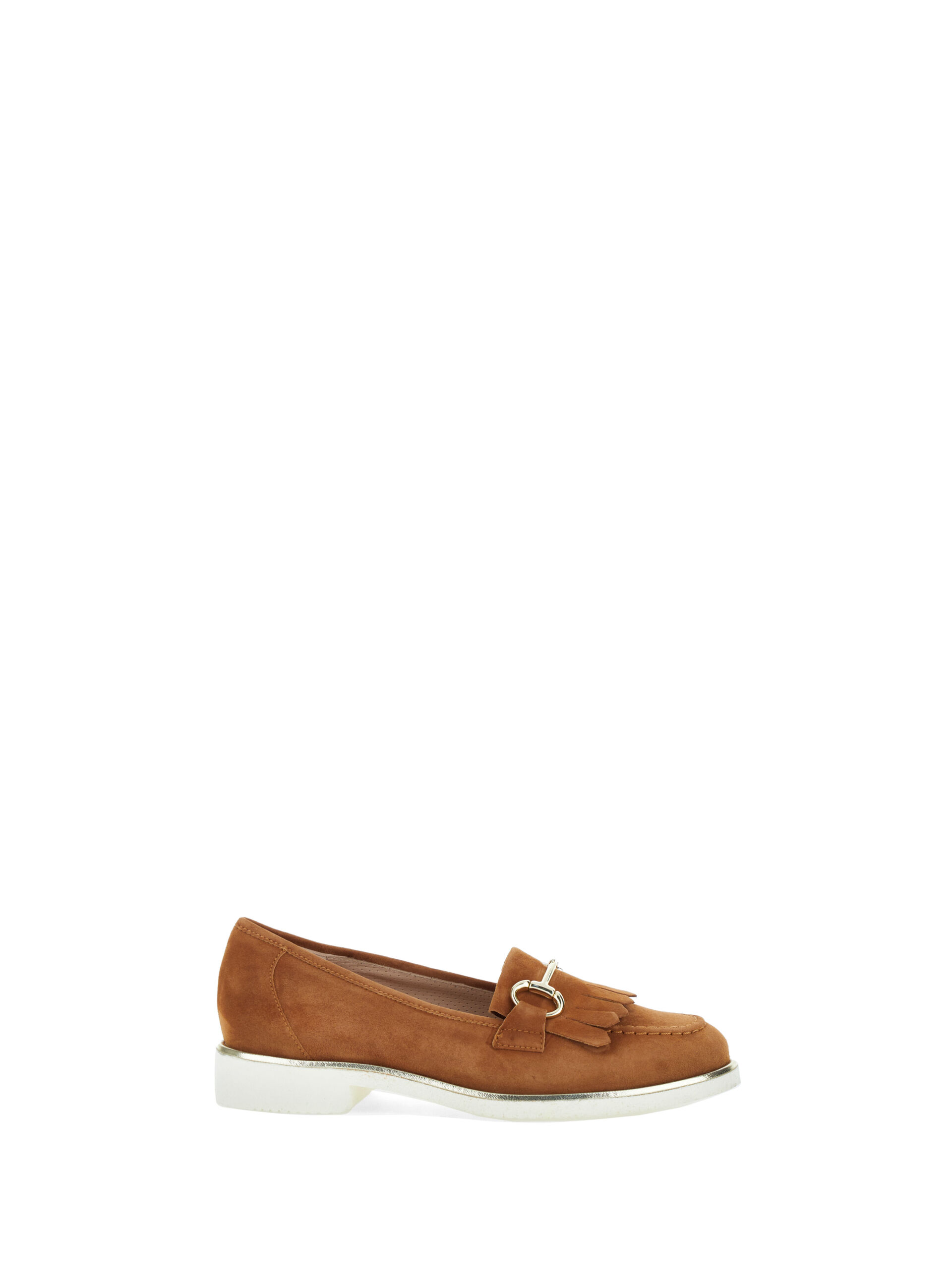 Mocassini pelle scamosciata COGNAC