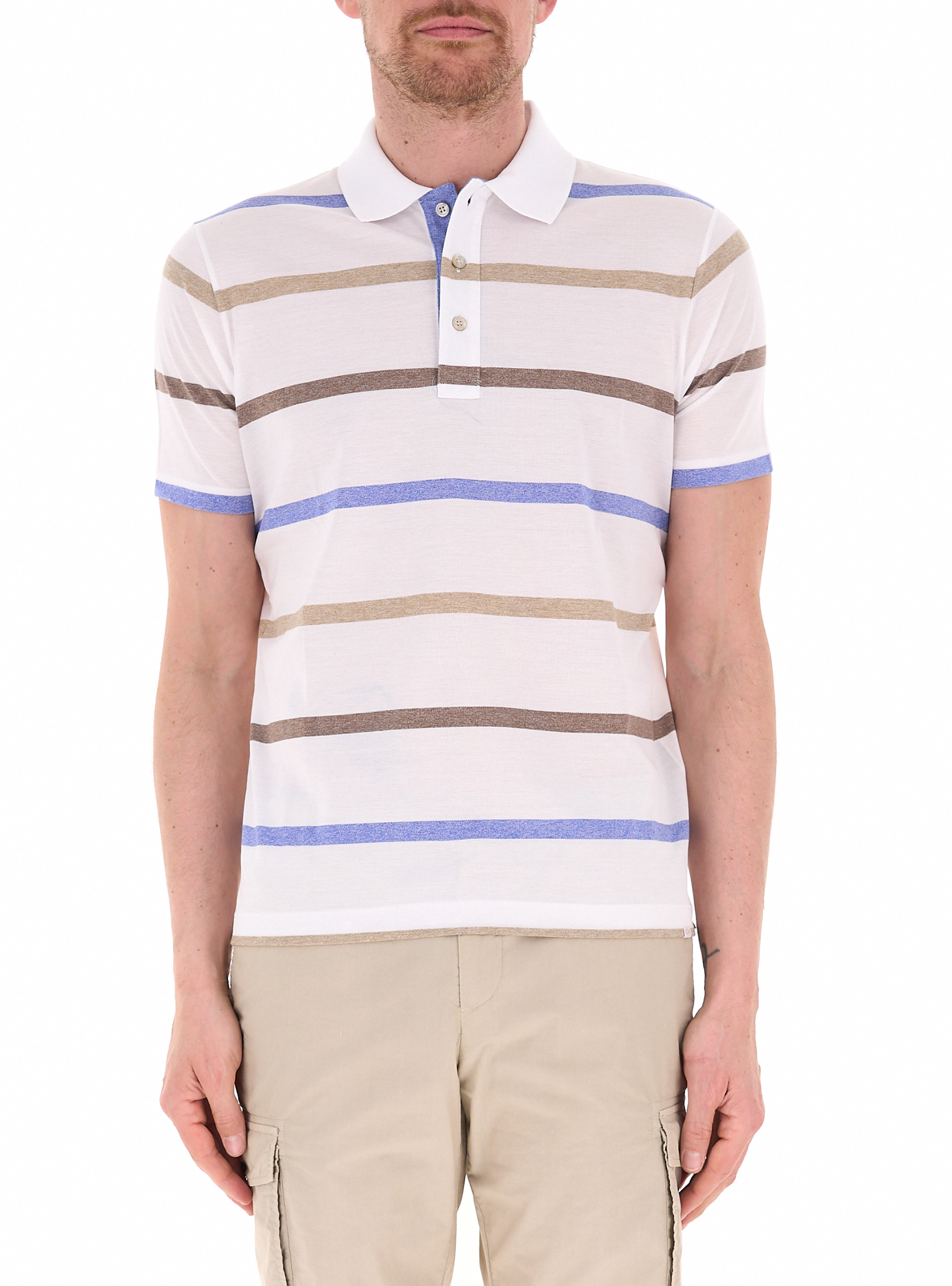 Polo maniche corte PANNA