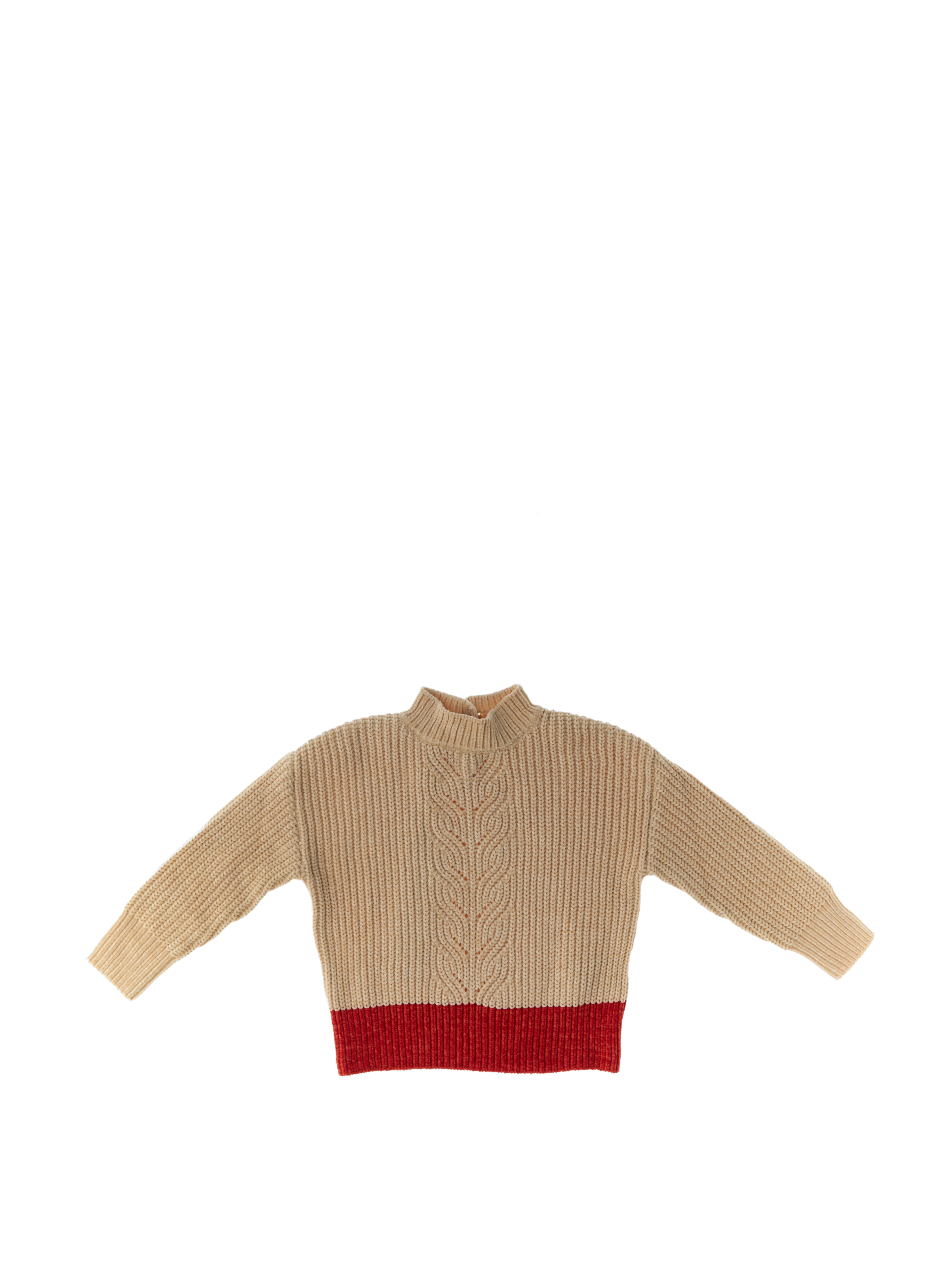 IDO Maglione trecce BEIGE 5A