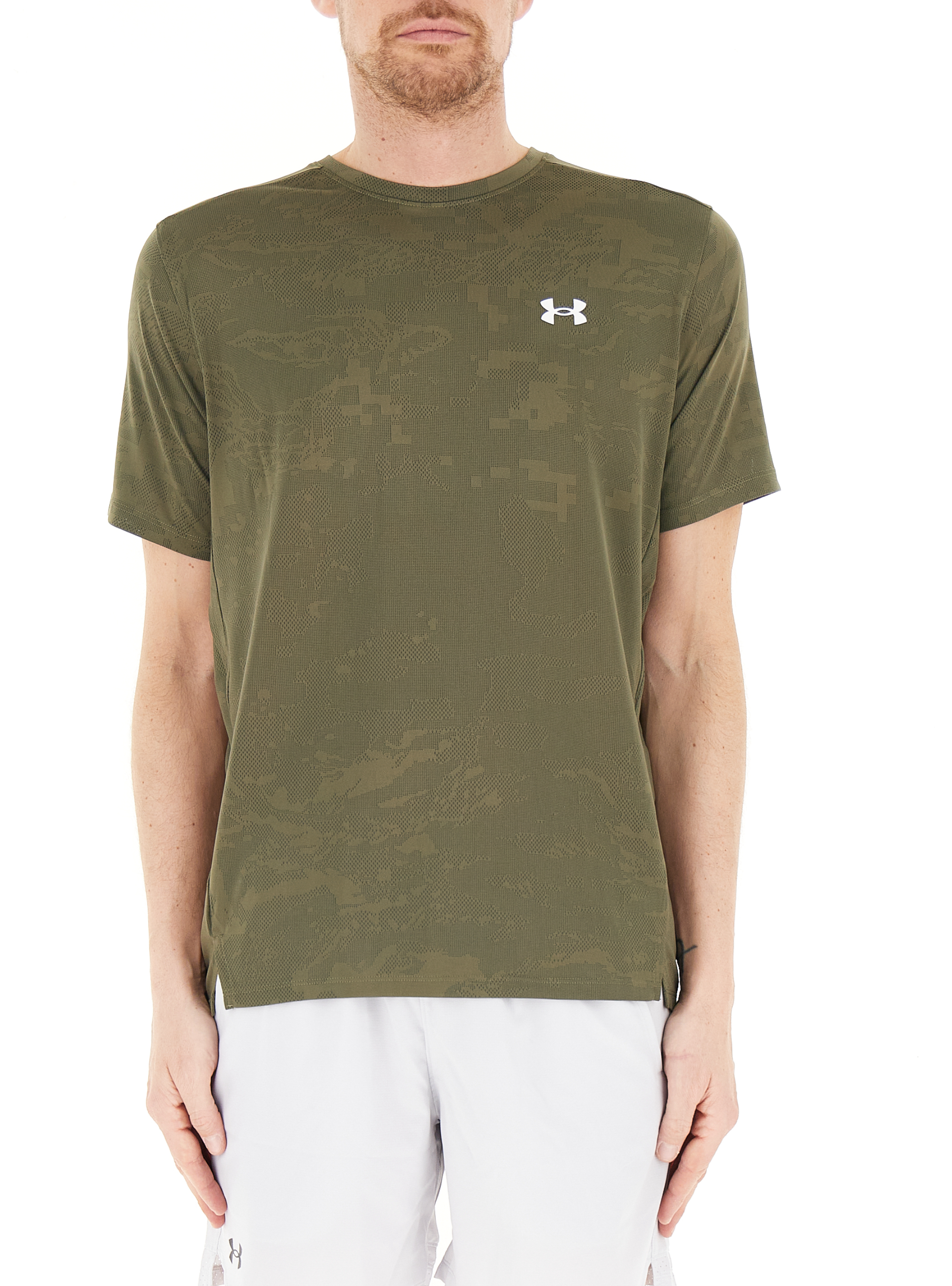 T-shirt sportiva VERDE OLIVA MD