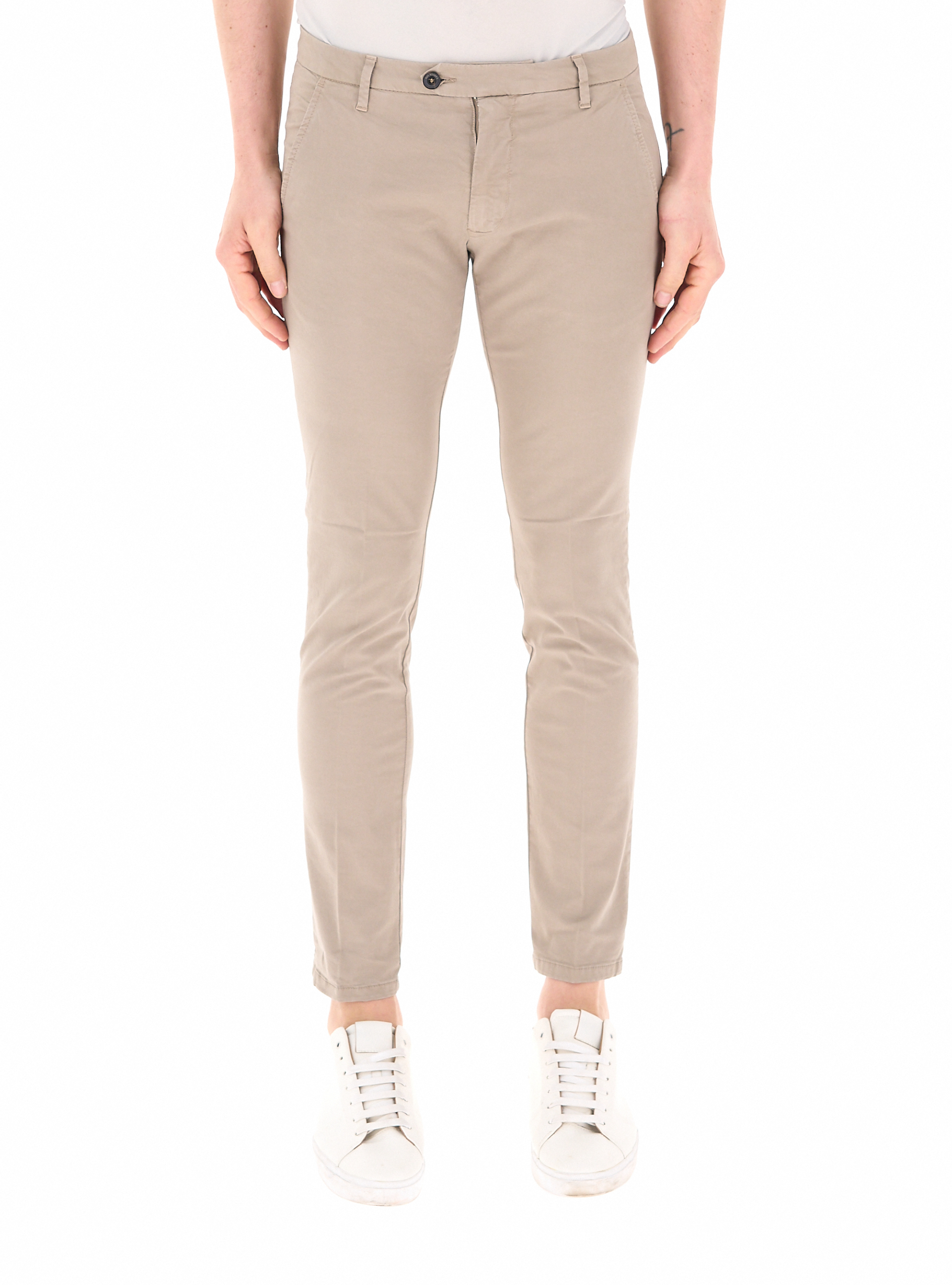 ROY ROGER'S Pantalone chino SABBIA