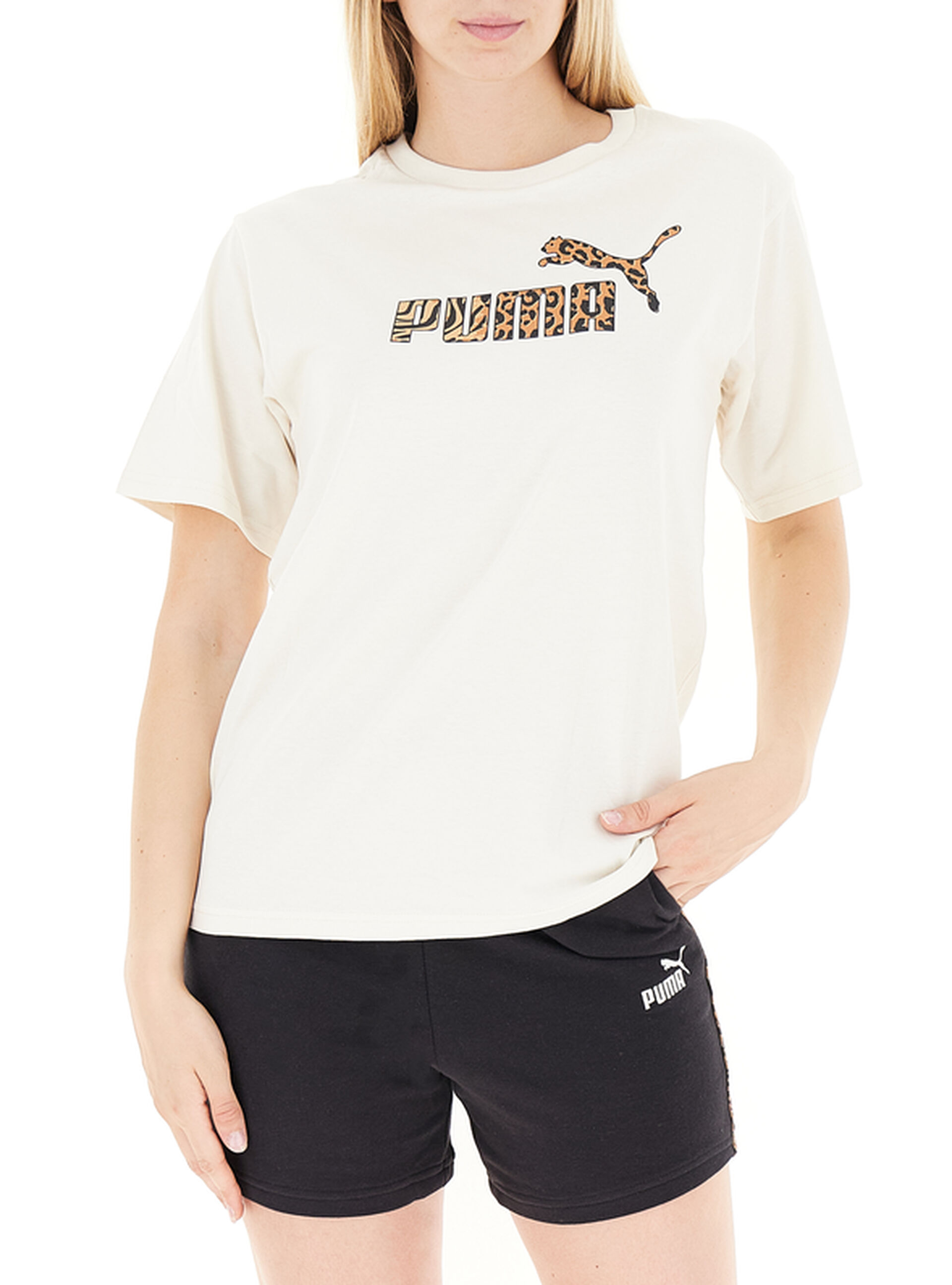 Puma T-shirt girocollo CHAMPAGNE S