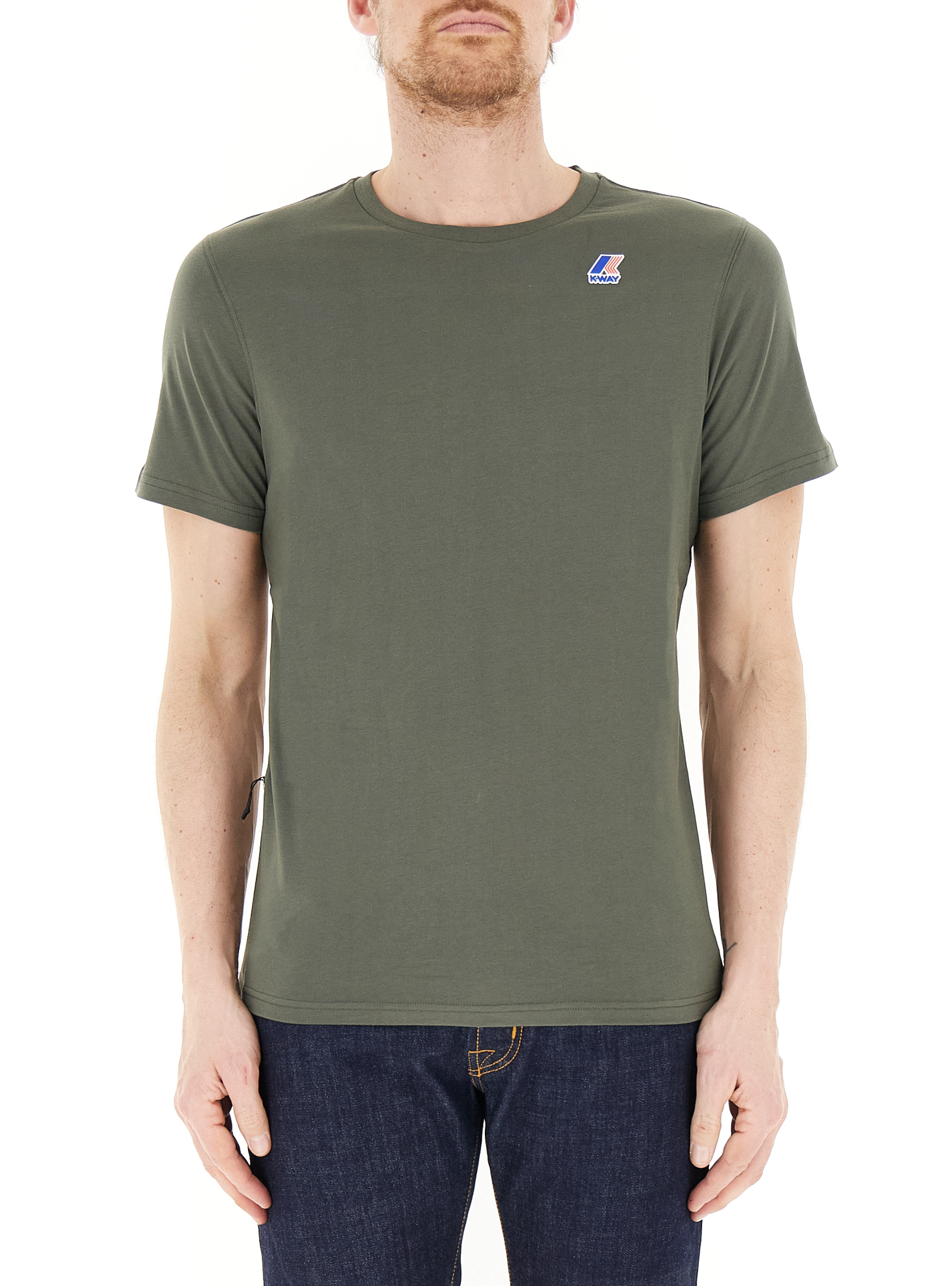 T-shirt in cotone VERDE MILITARE M