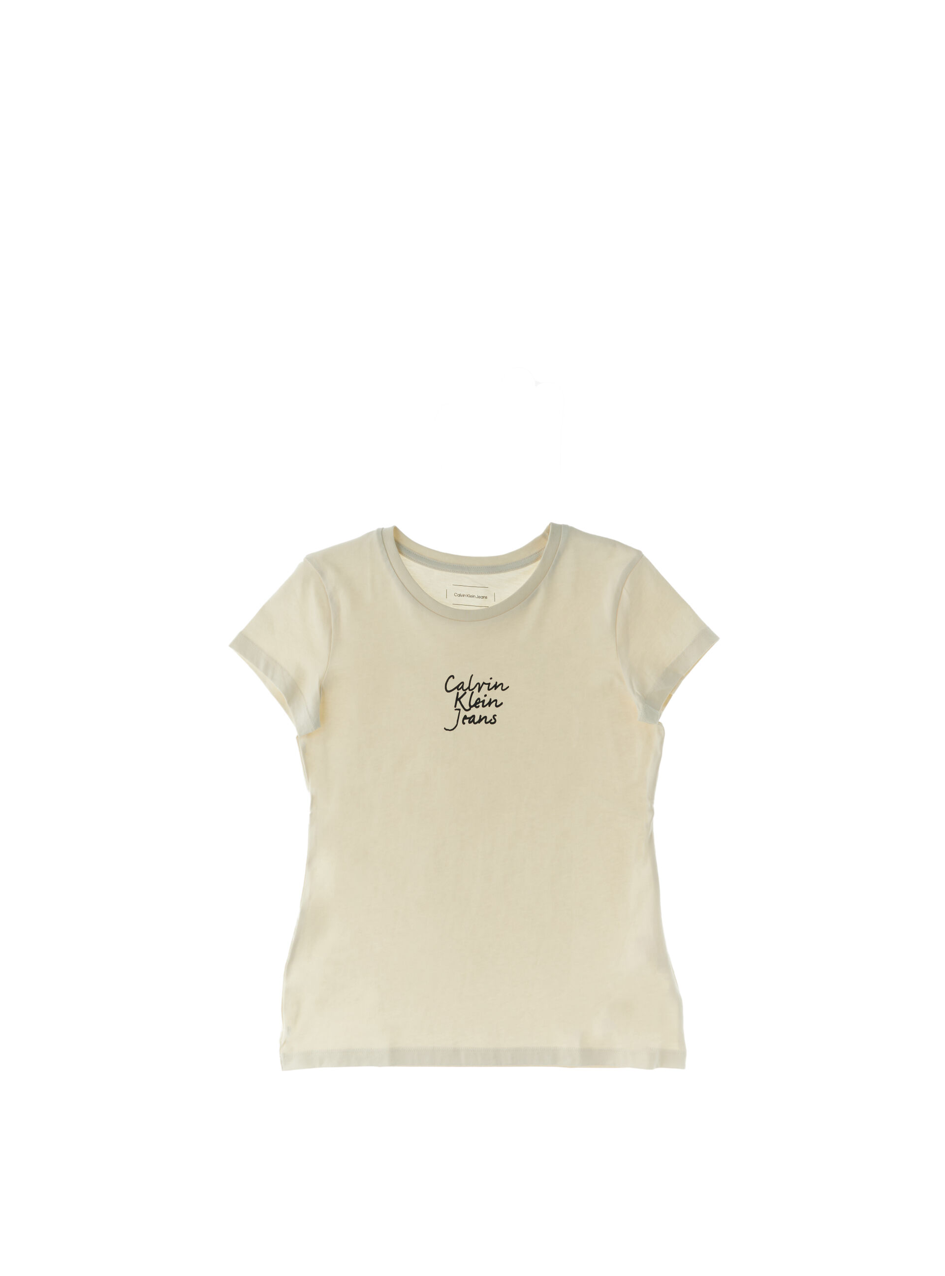 T-shirt girocollo AVORIO 8